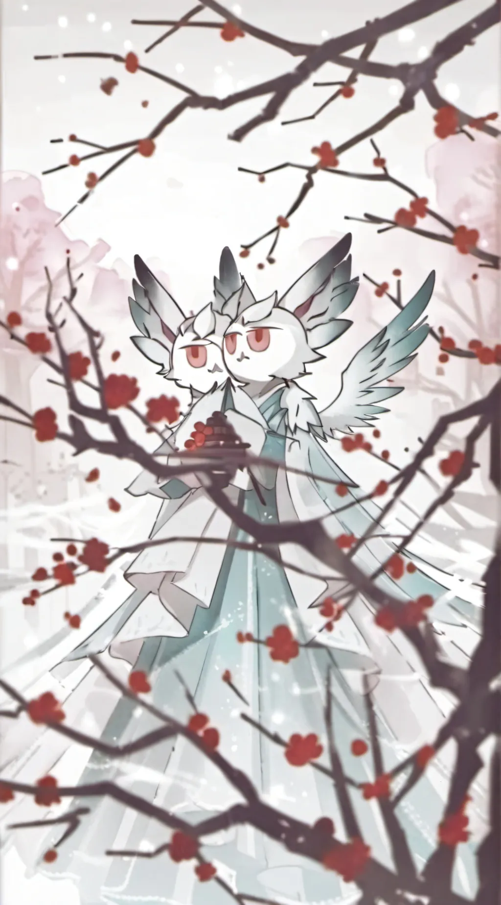 ai character: engel background