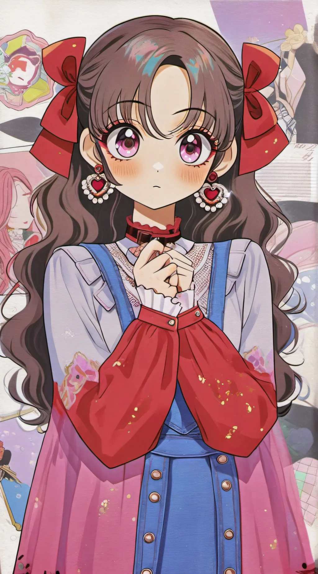 ai character: Aria background