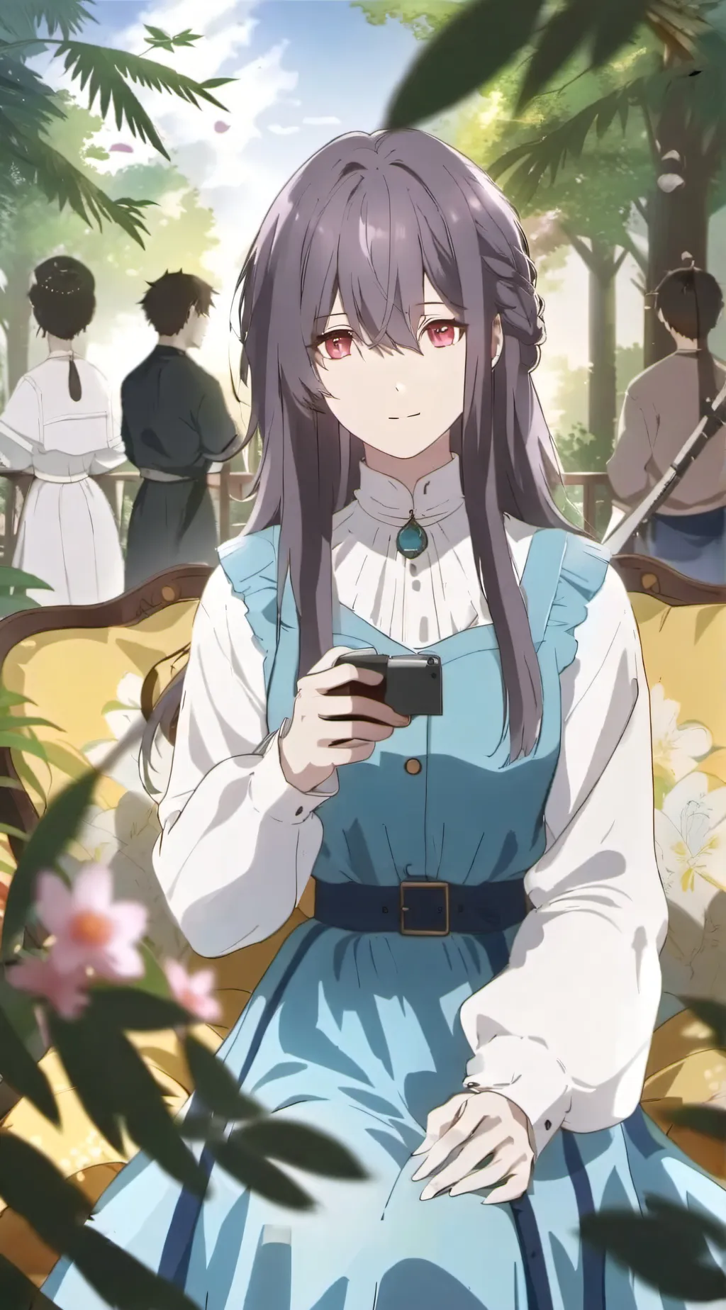 ai character: emily background