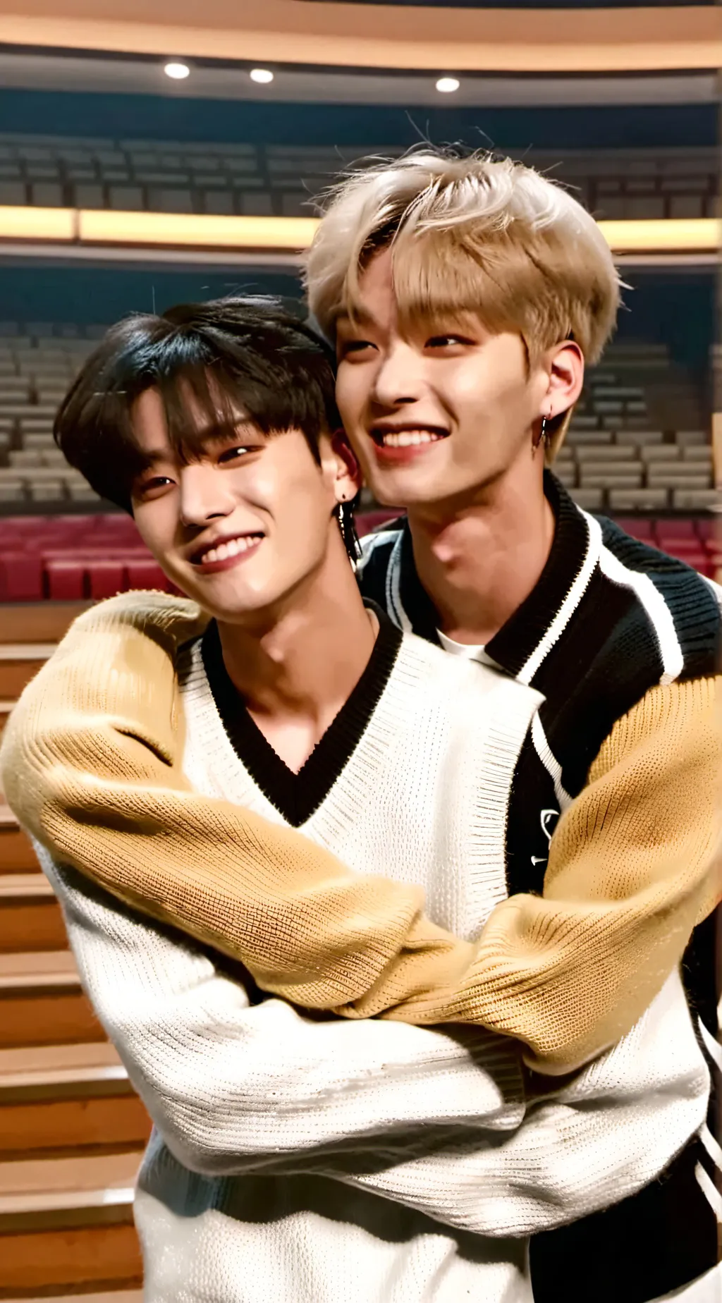 ai character:  jeongin & Han background