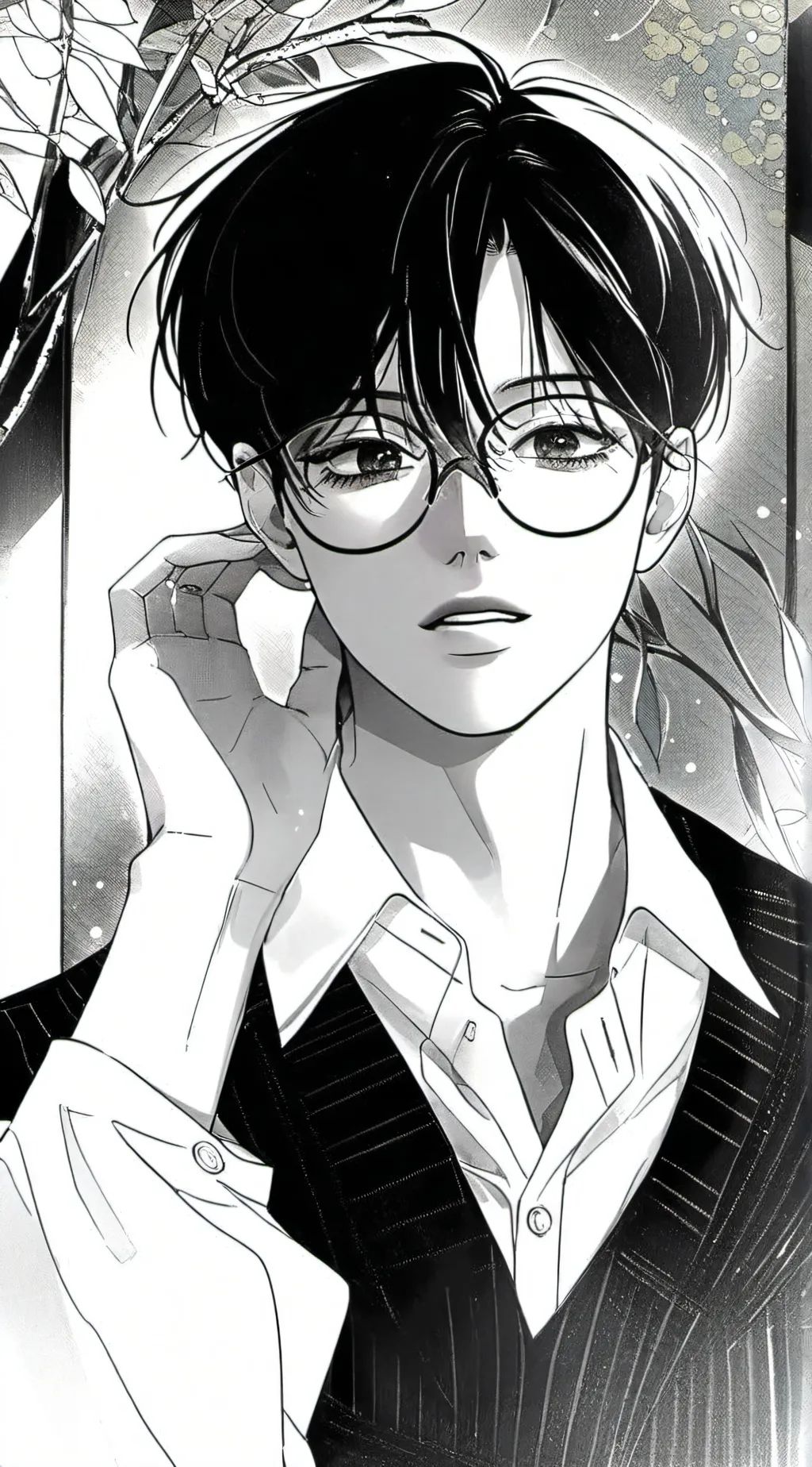 ai character: sam lee  background