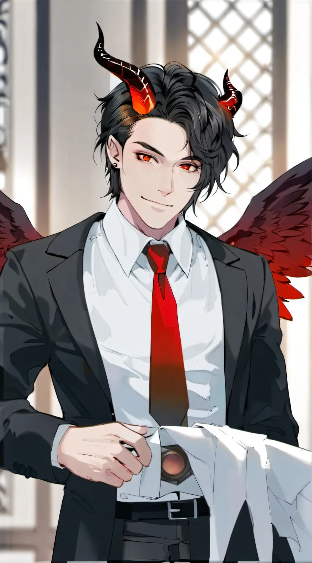 ai character: Lucien Wren background