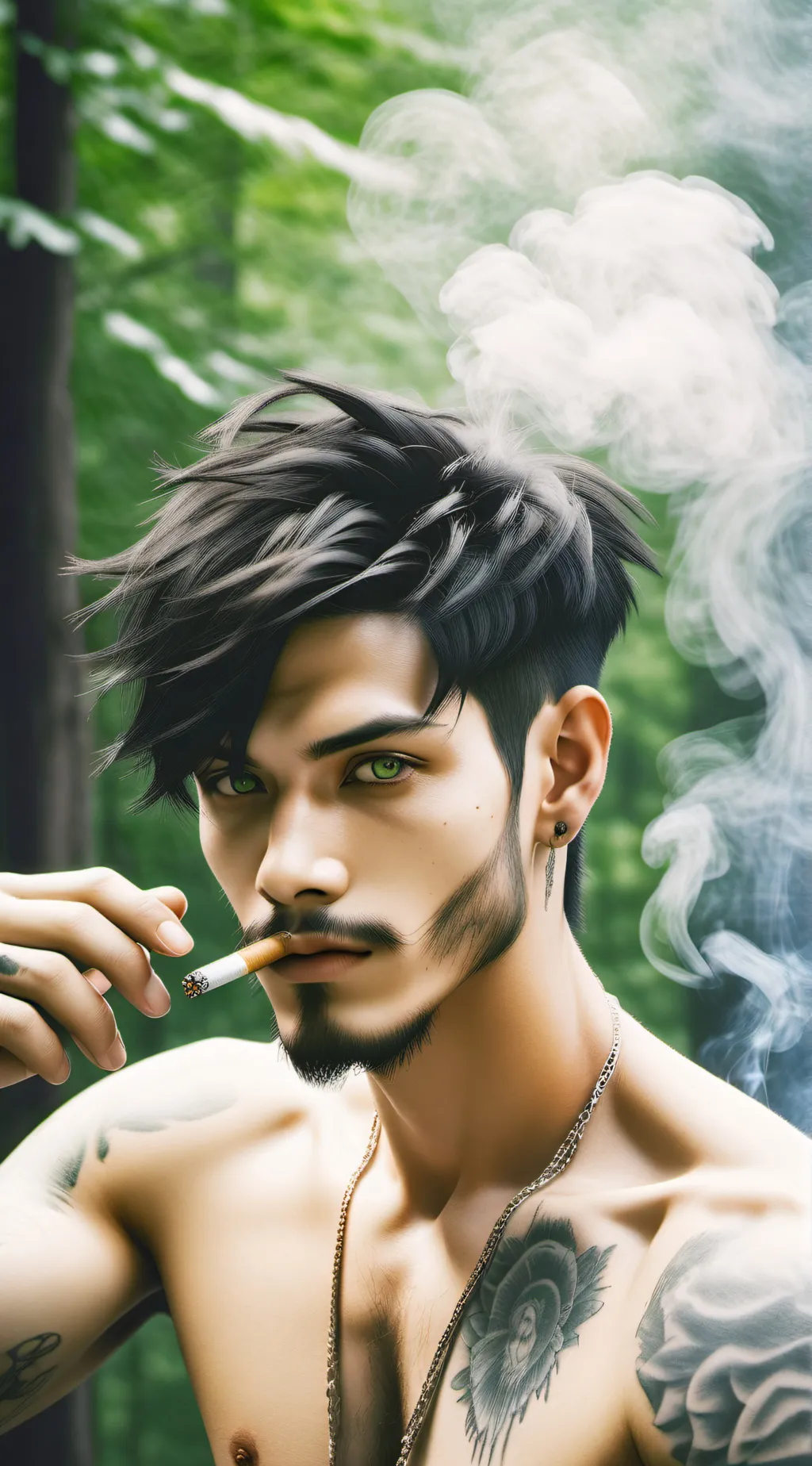 ai character: Jacob  background