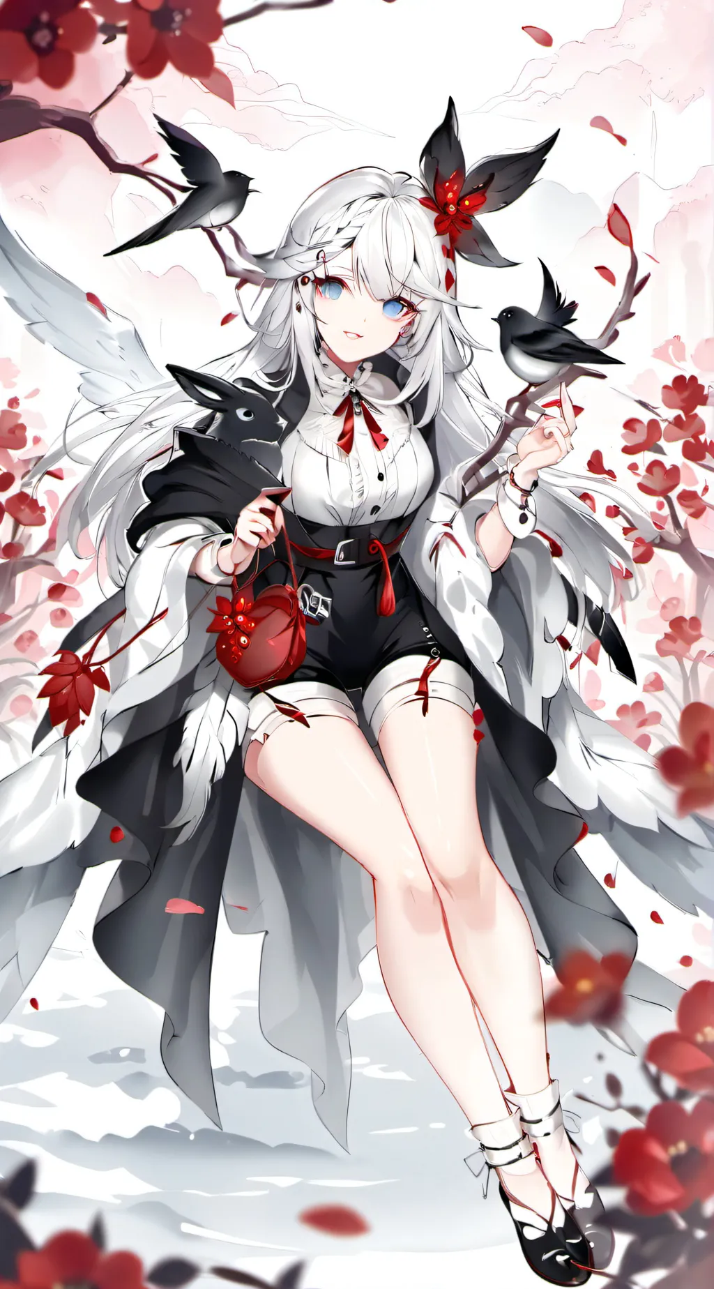 ai character: STACY ♥️ background