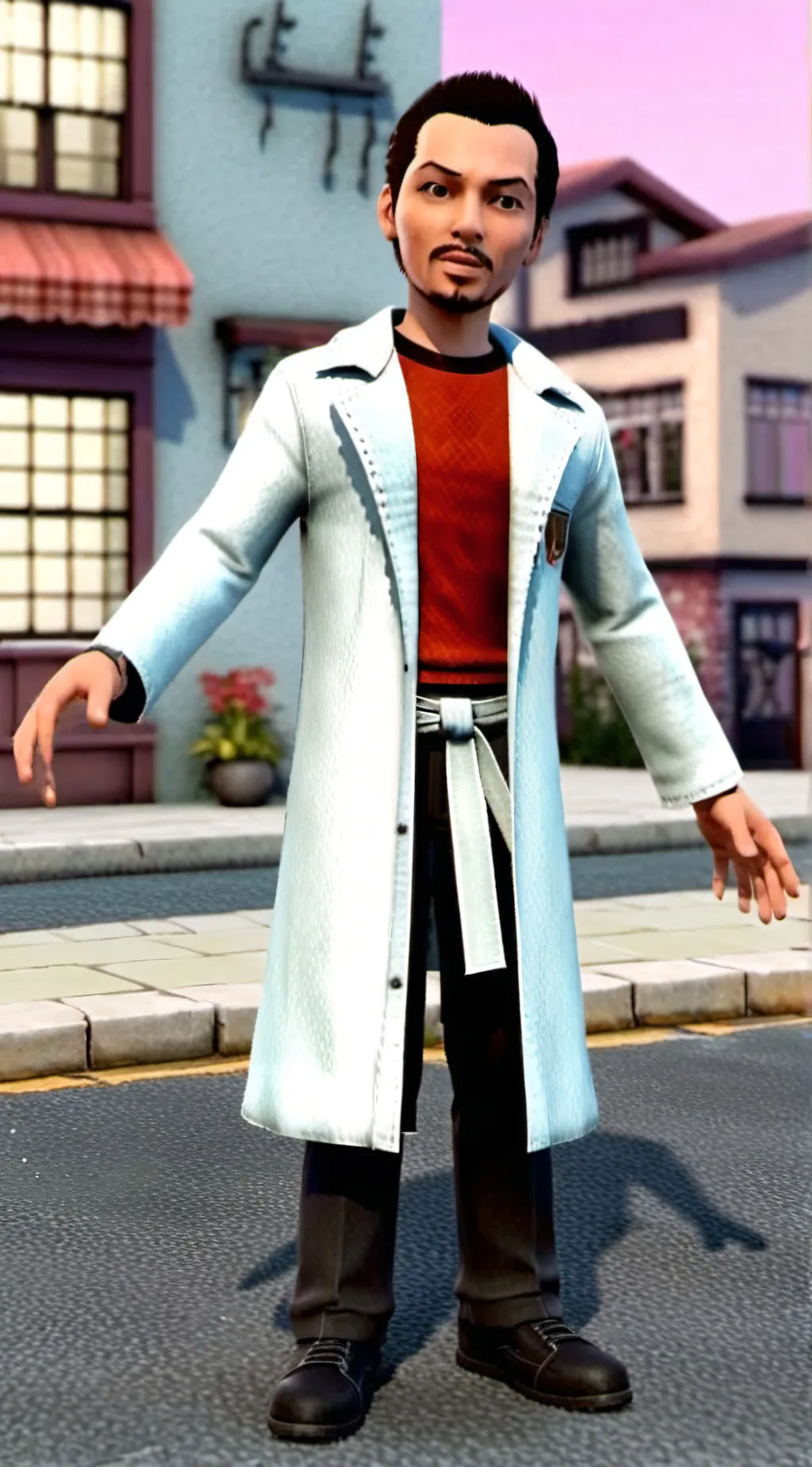 ai character: Young Sheldon background