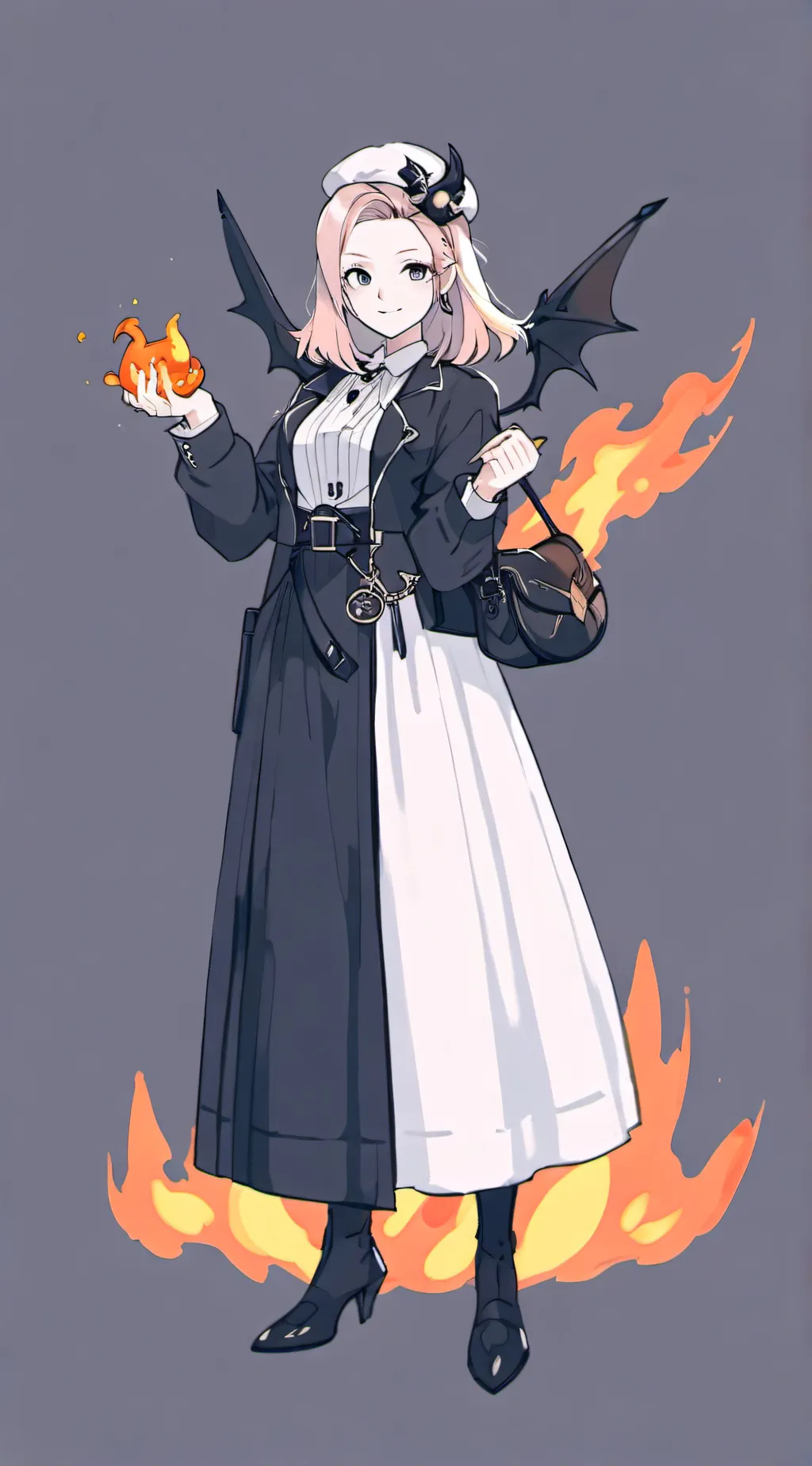 ai character: Charizard (sunny) background