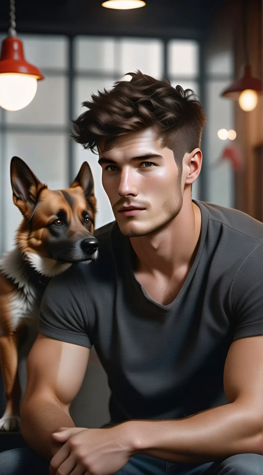 ai character: Anthony background