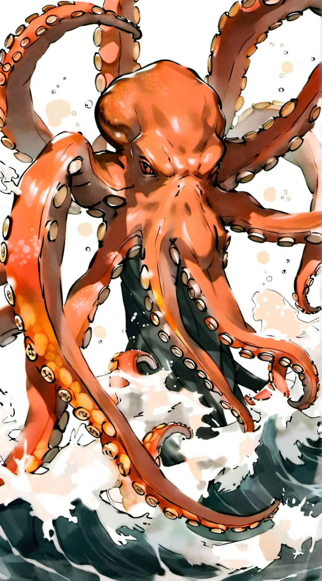 ai character: Octogeddon  background