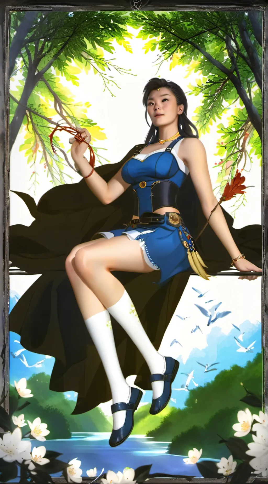 ai character: joy background