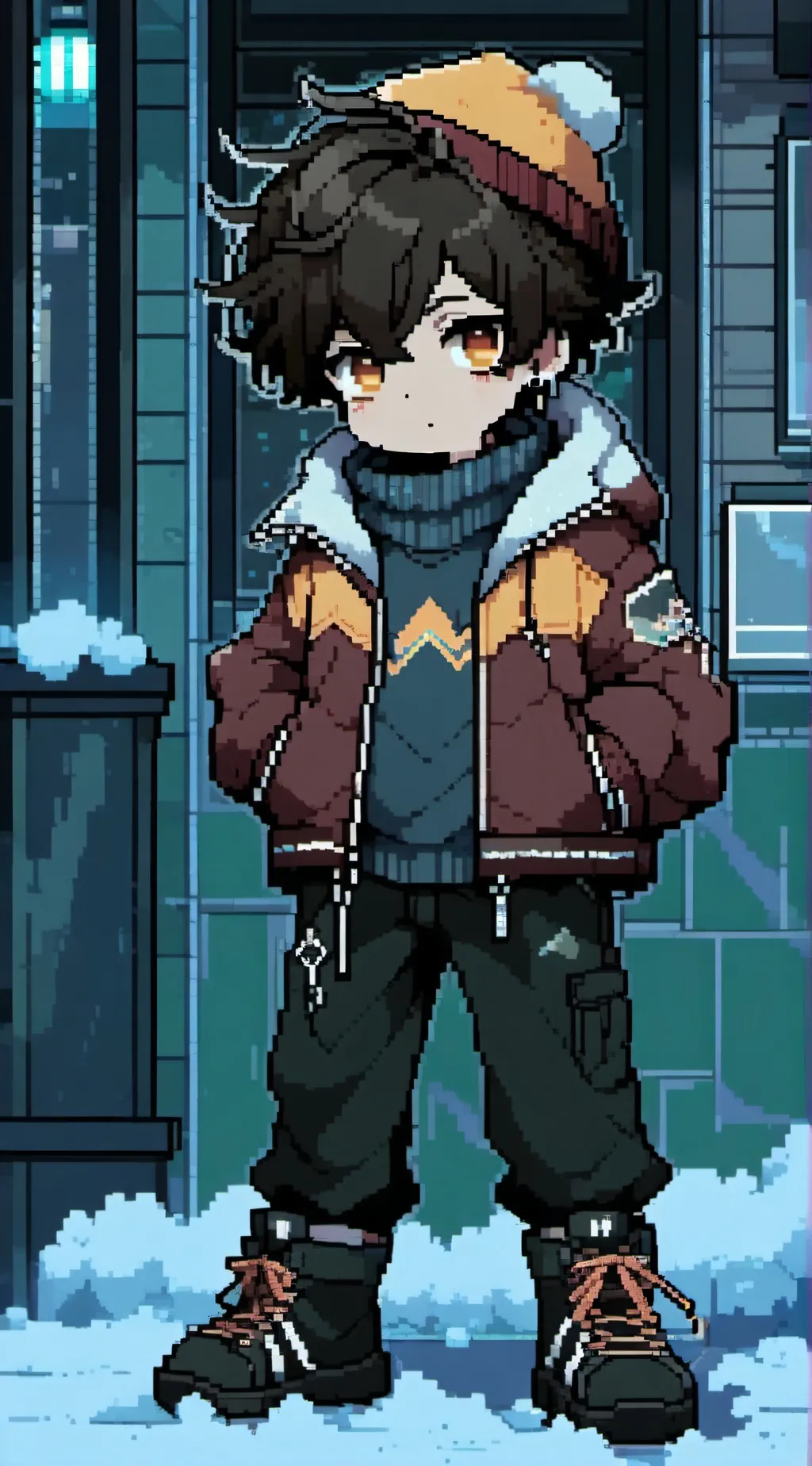 ai character: Miles background