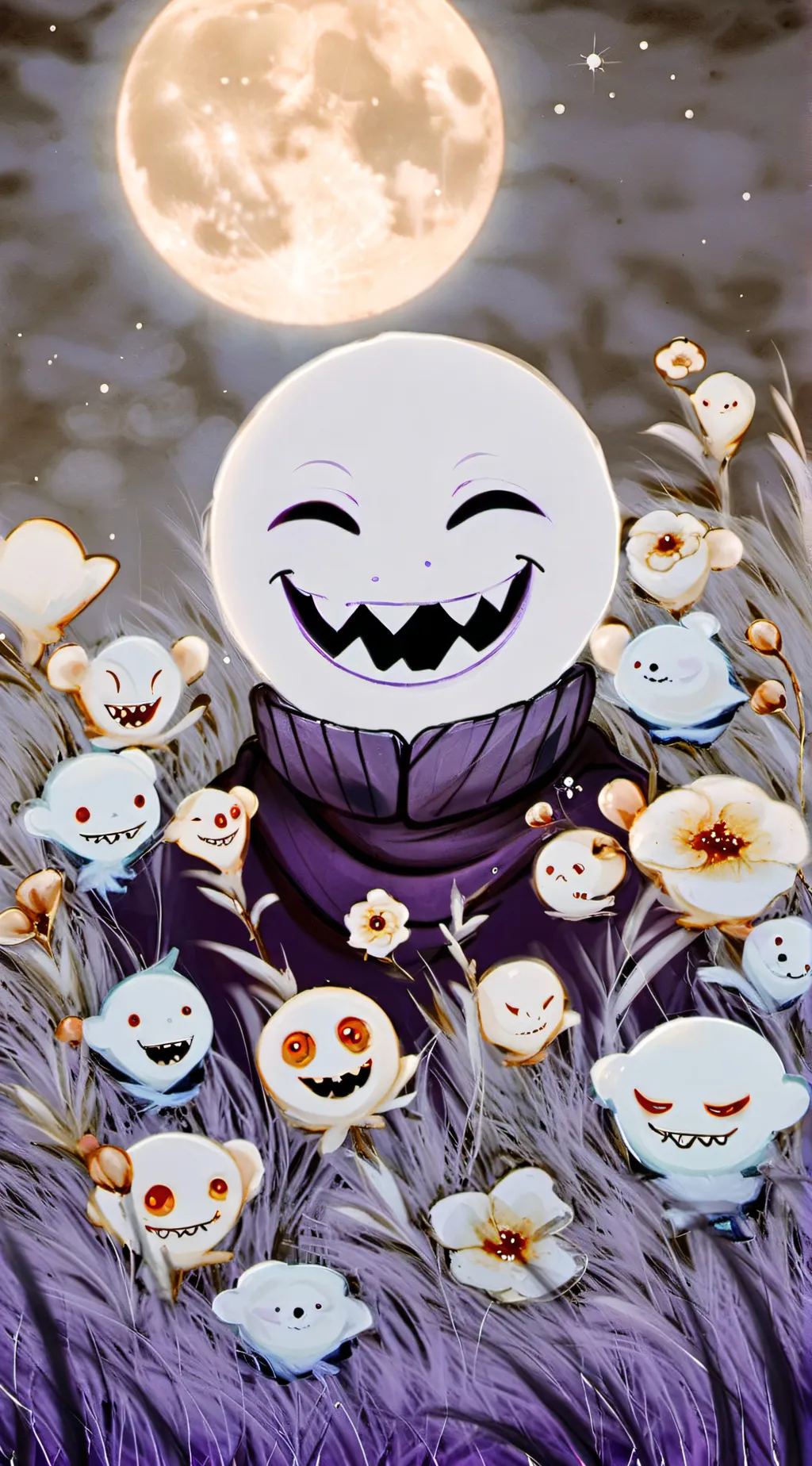 ai character: Skibidi background