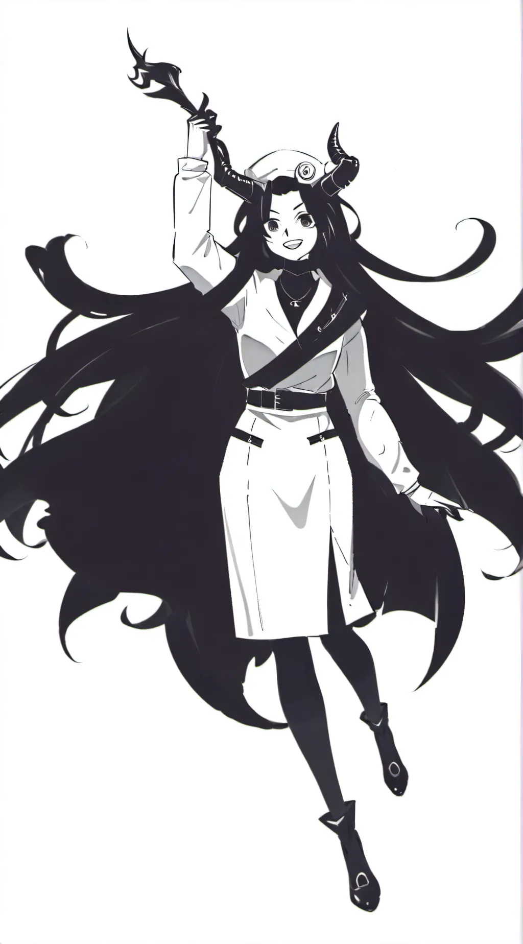 ai character: Miss Circle background