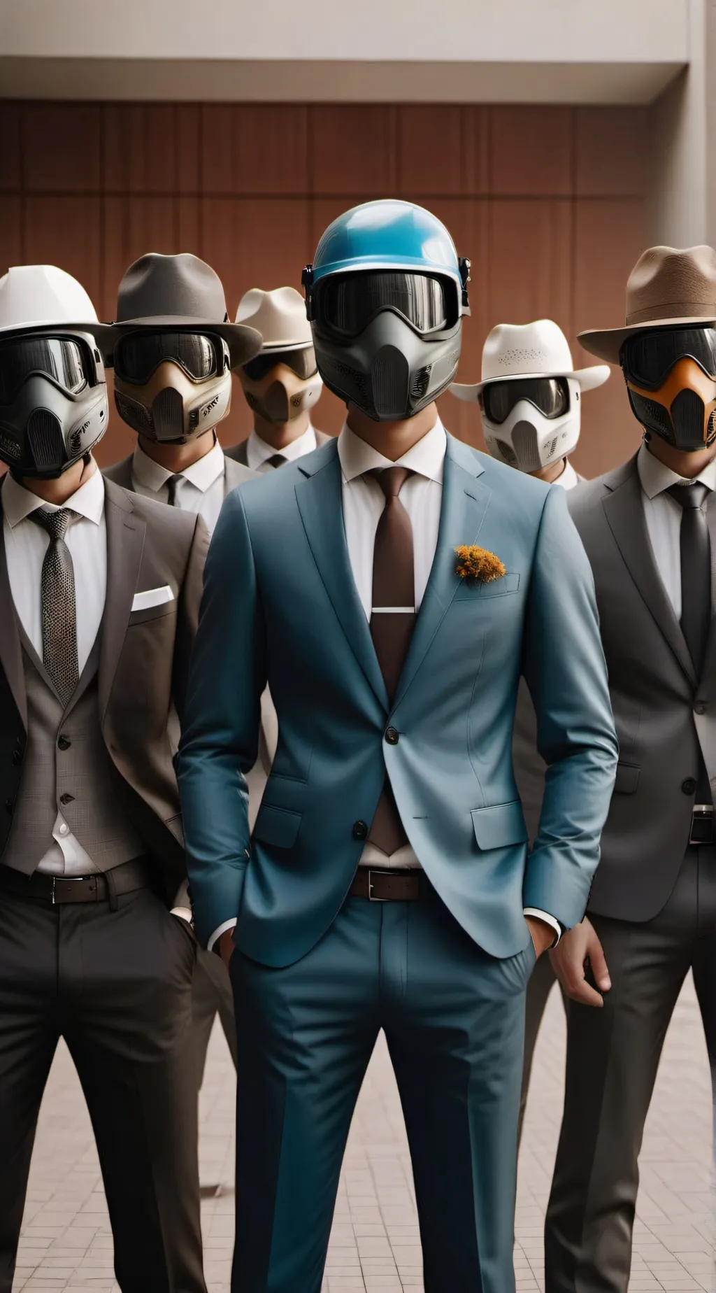 ai character: Tanks fish  crew background