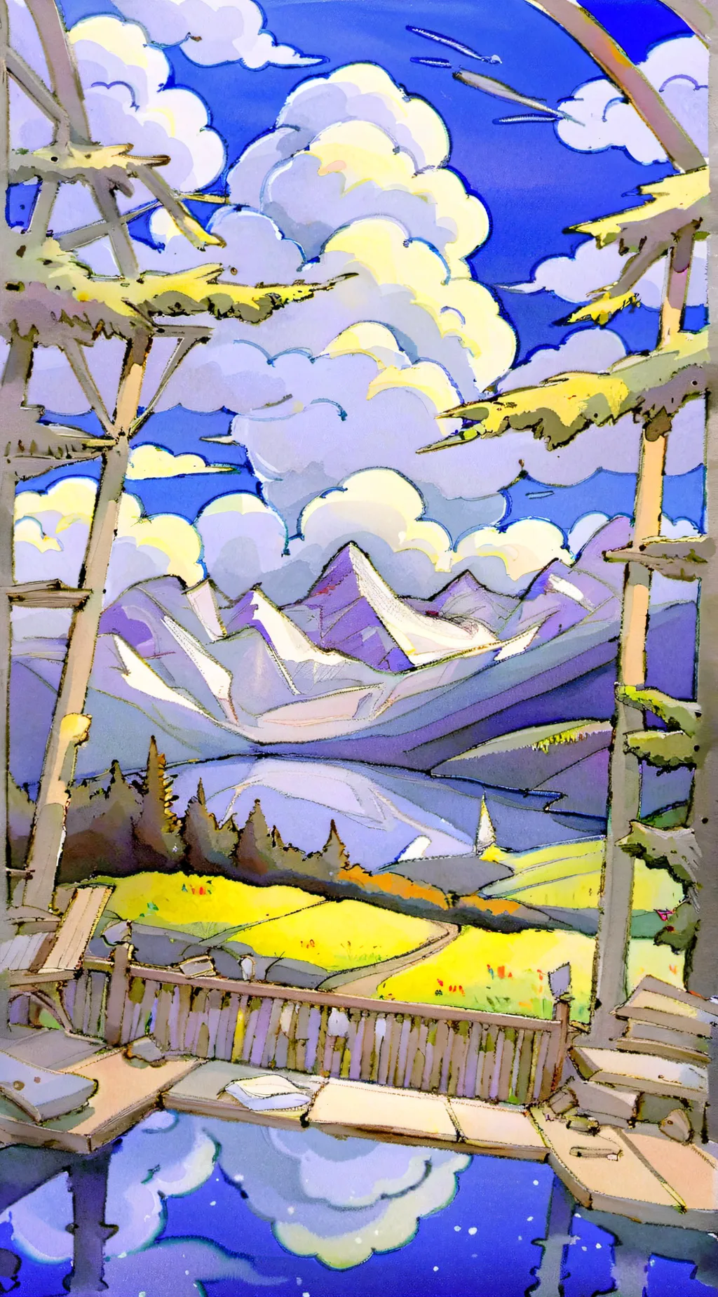 ai character: ☆Archangels☆ background