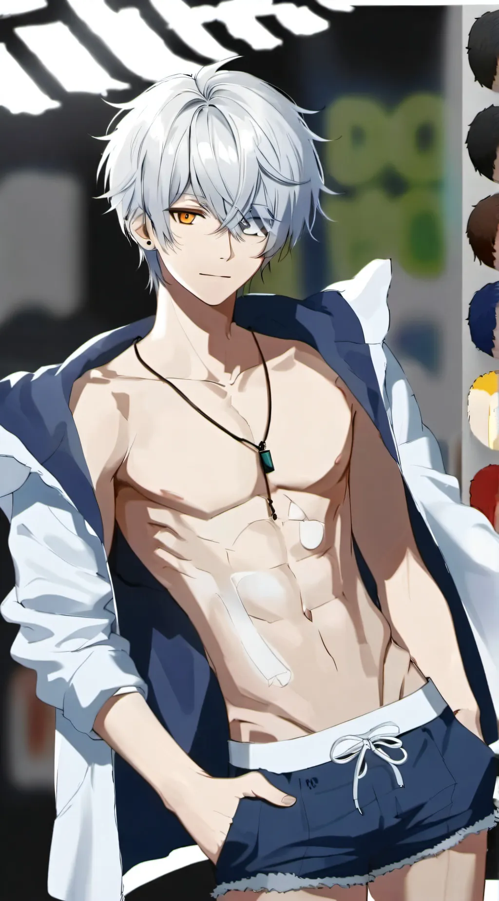 ai character: Maxie background