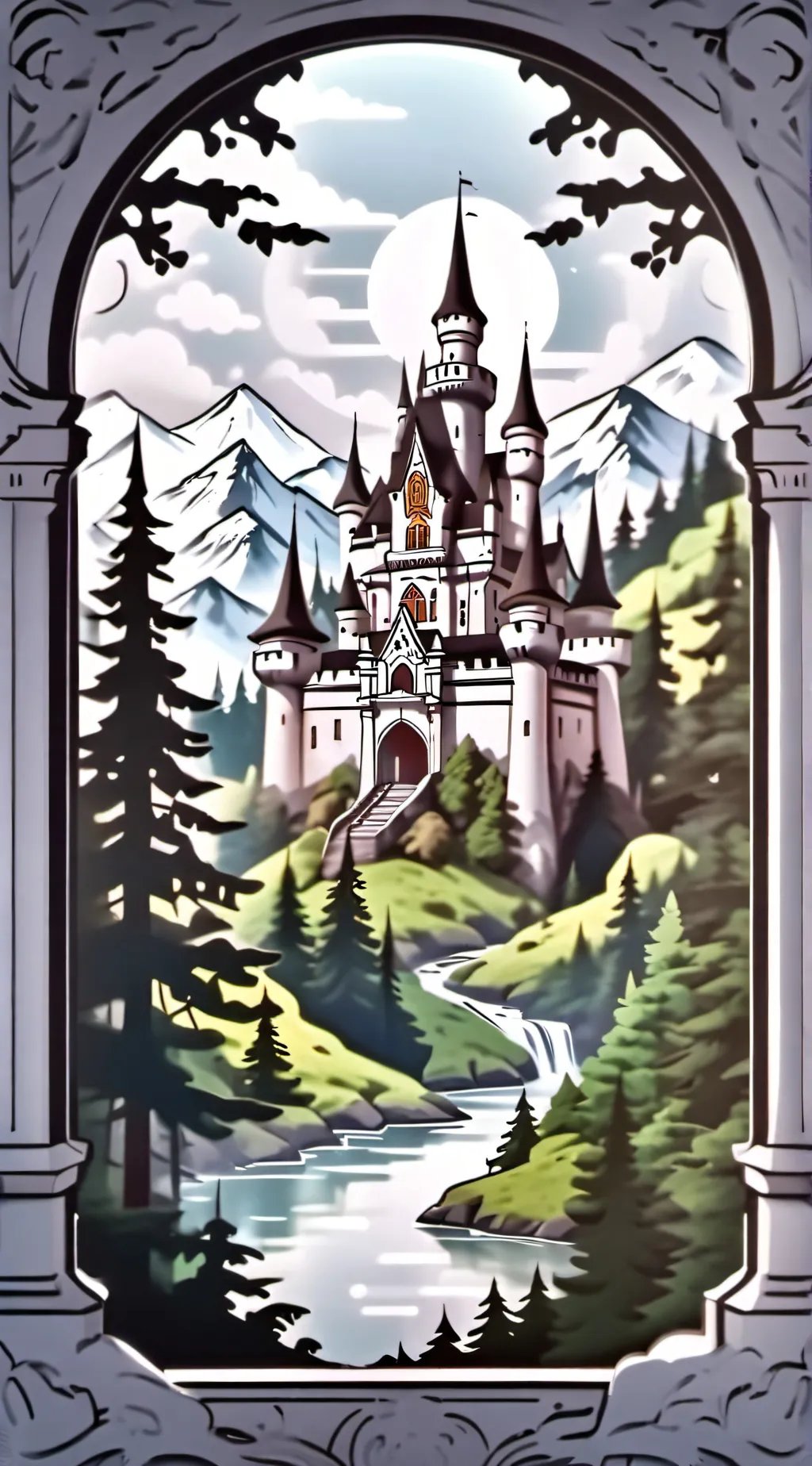 ai character: ~hogwarts~ background