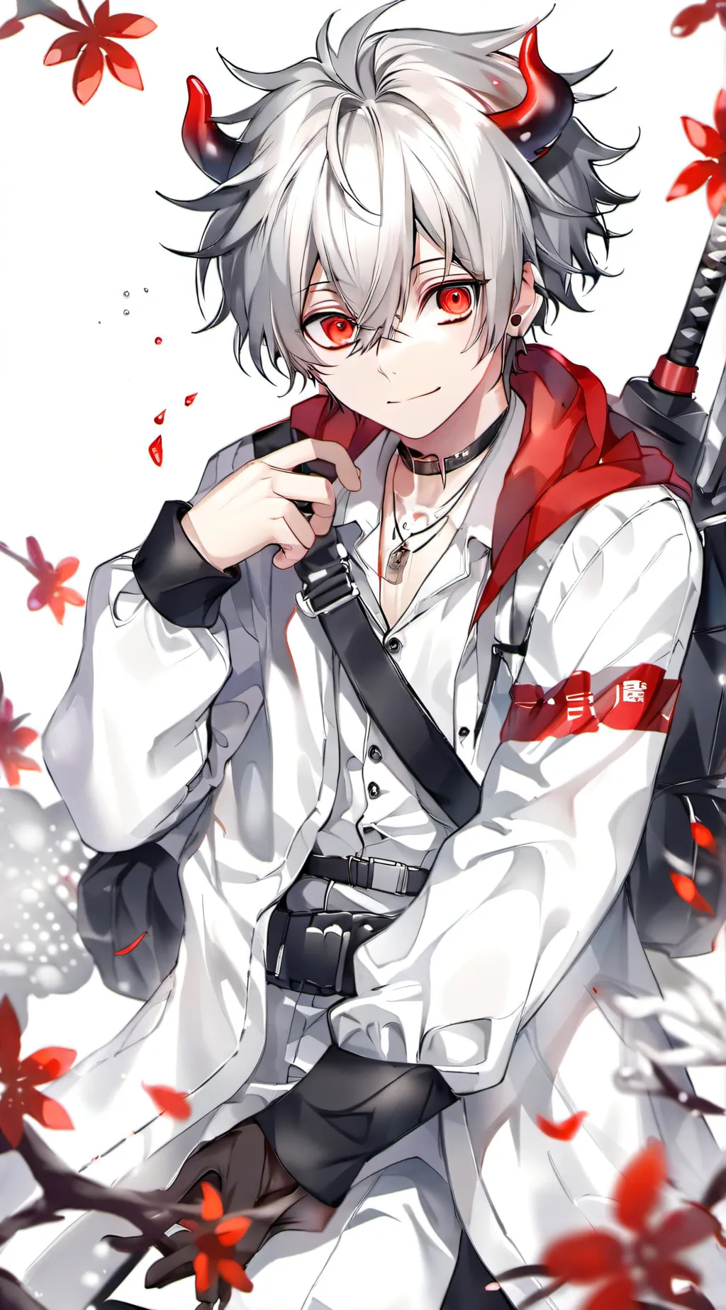 ai character: Bakugou  background