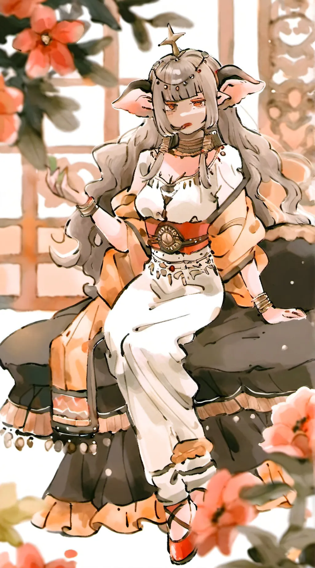 ai character: Makiana background