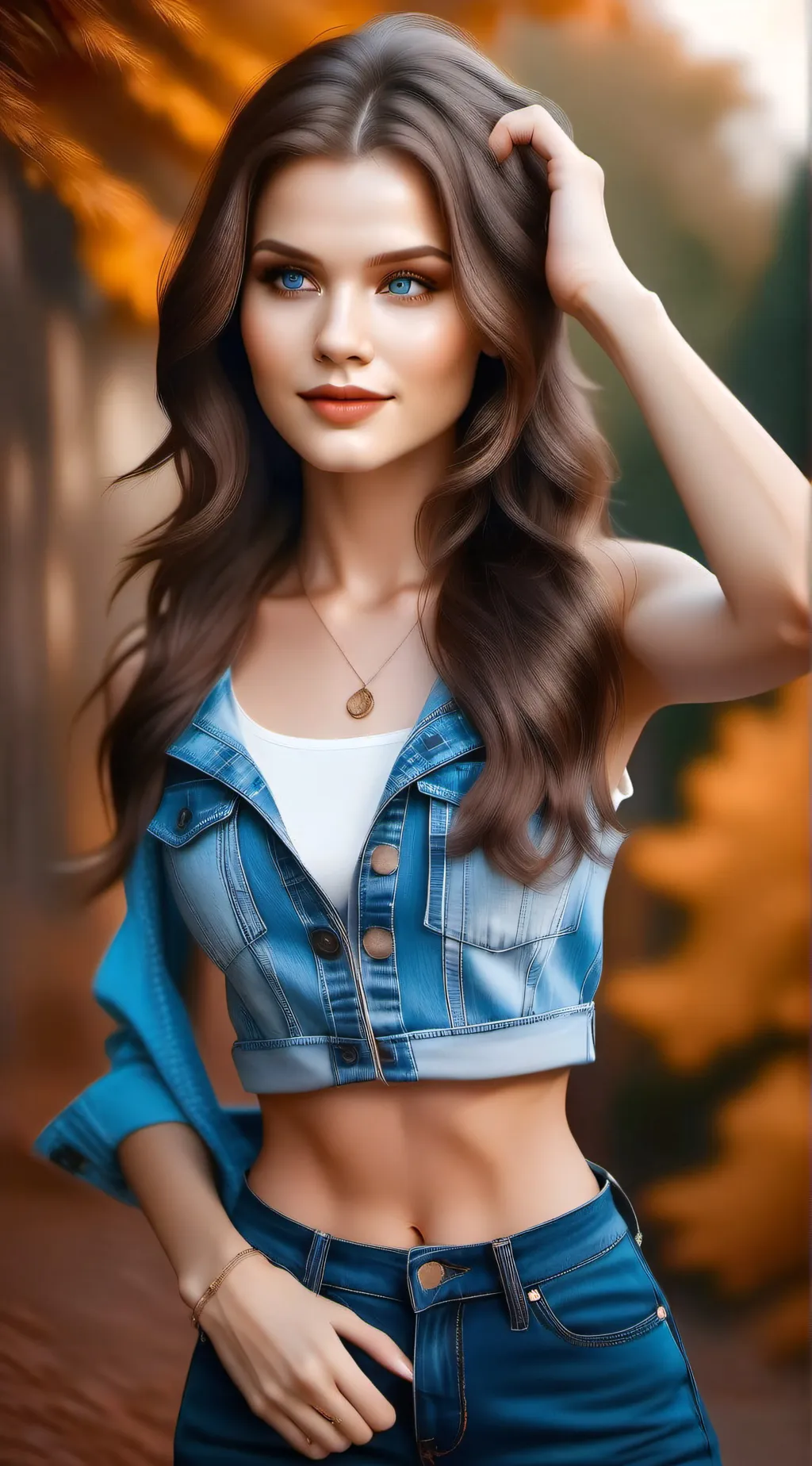 ai character: Alexis  background