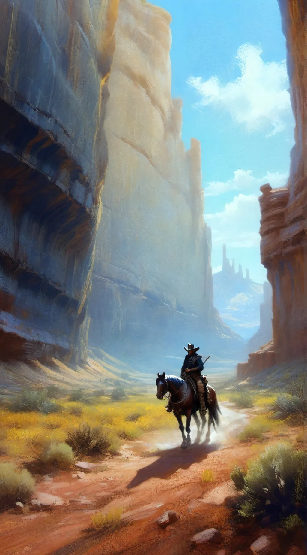 ai character: Wildwest x MHA background