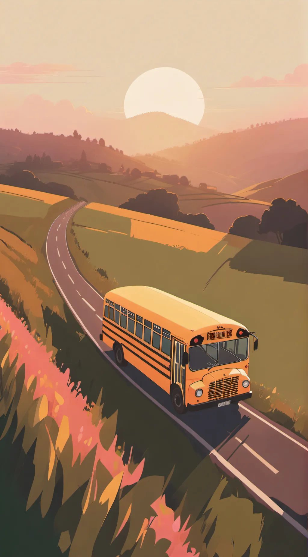 ai character: FPE Field trip! background