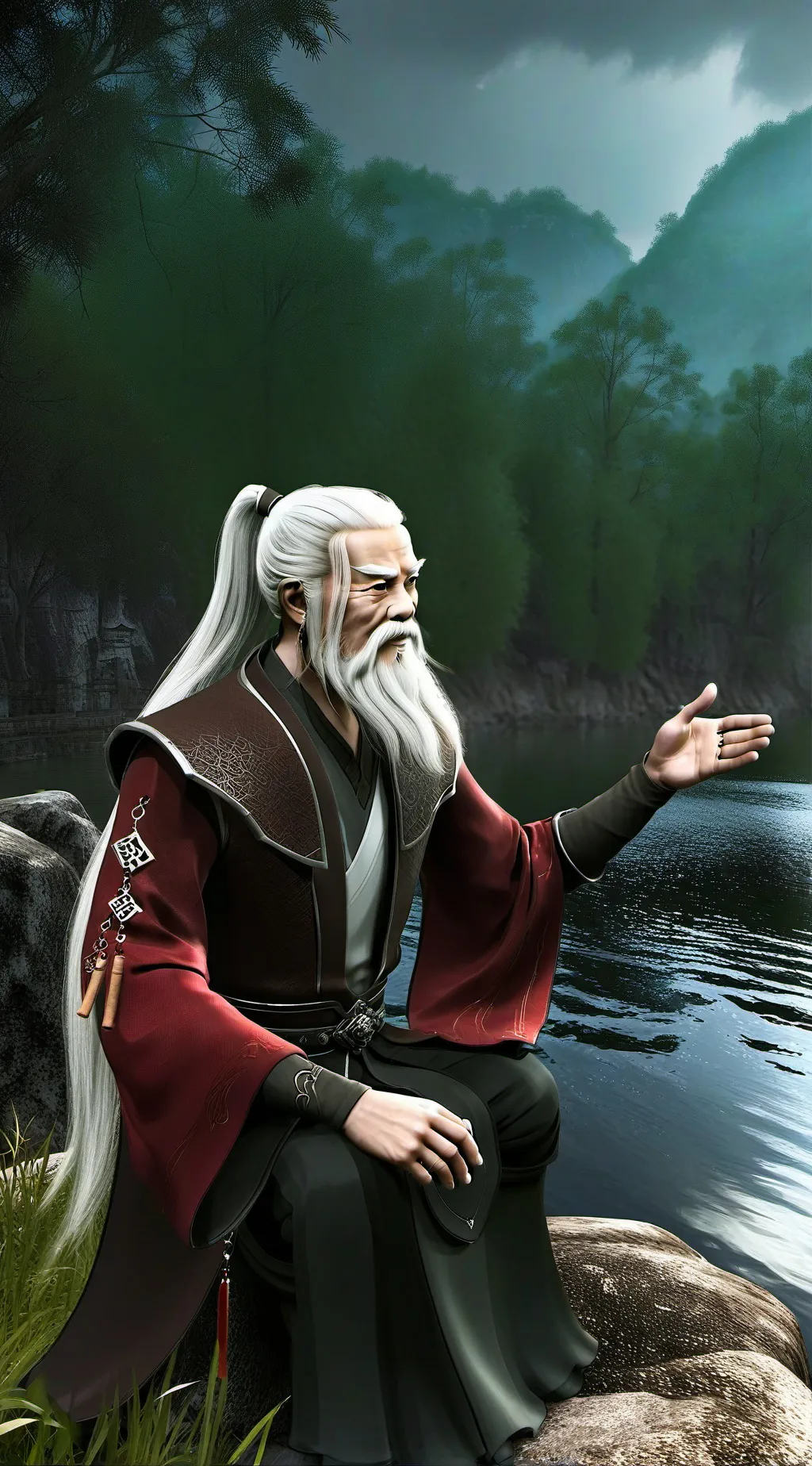 ai character: Xio Ling background