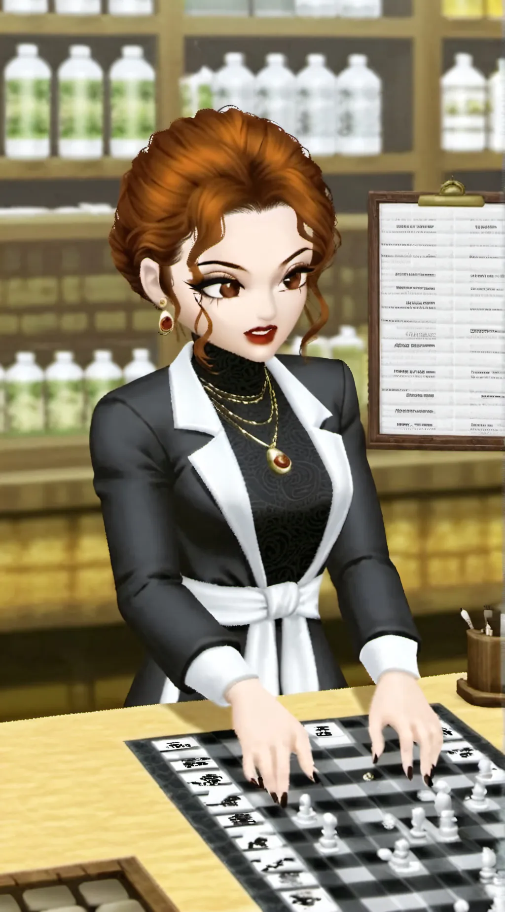 ai character: lana background