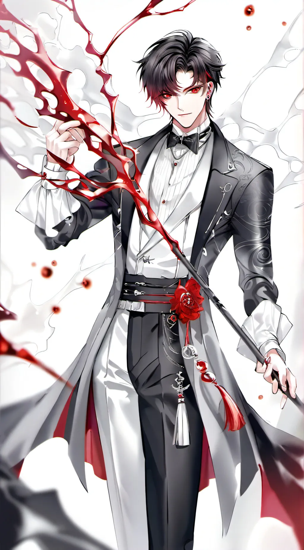 ai character:  fang background