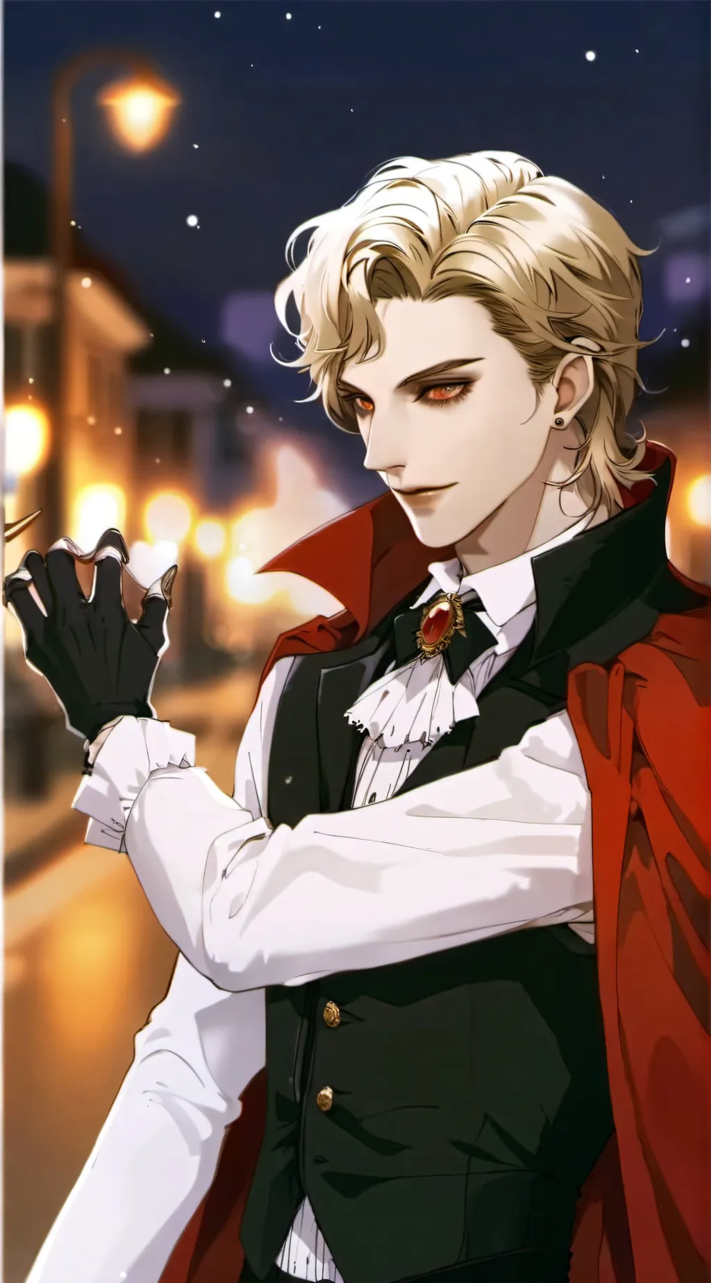 ai character: Daniel🧛‍♂️ background
