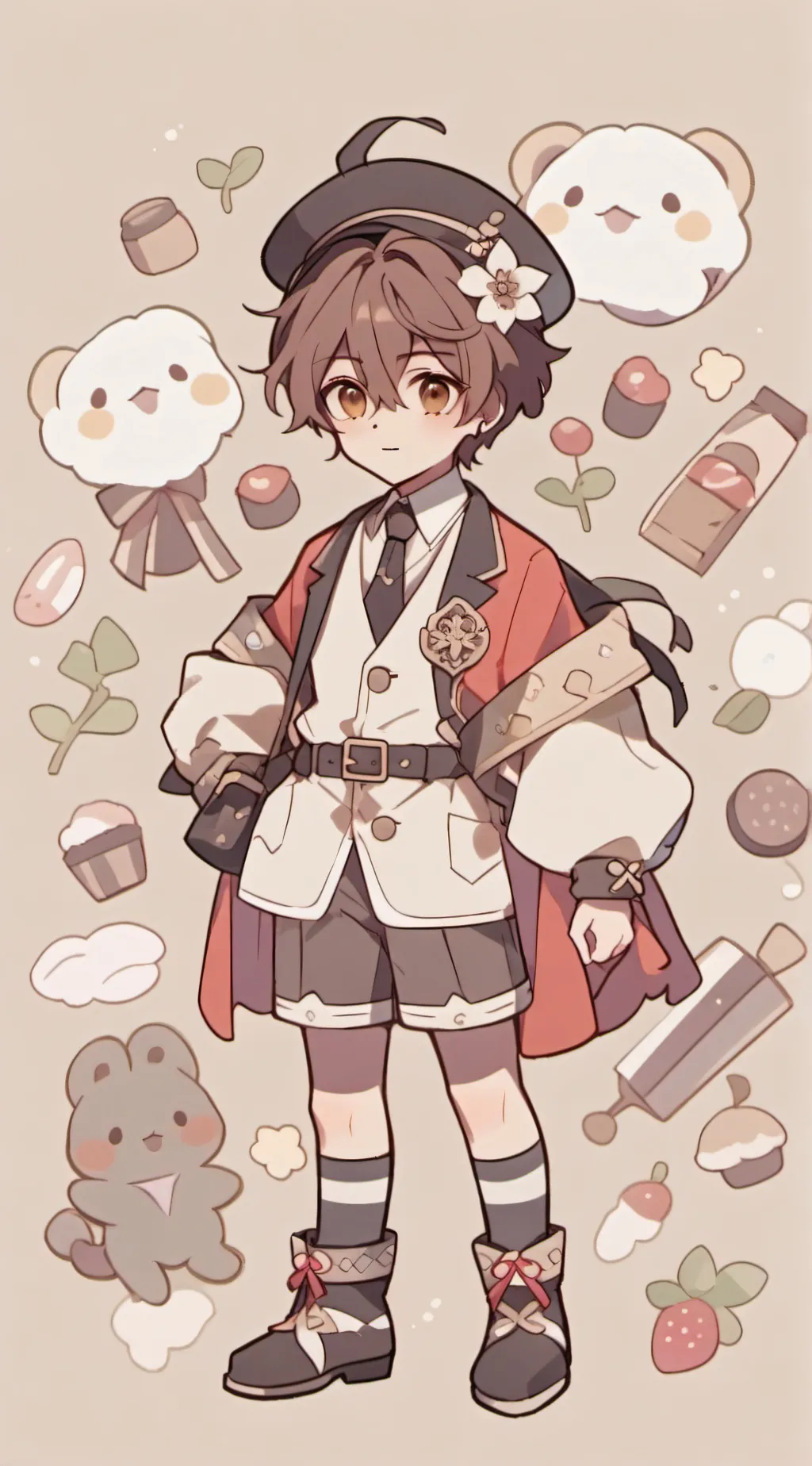 ai character: vampire twins background