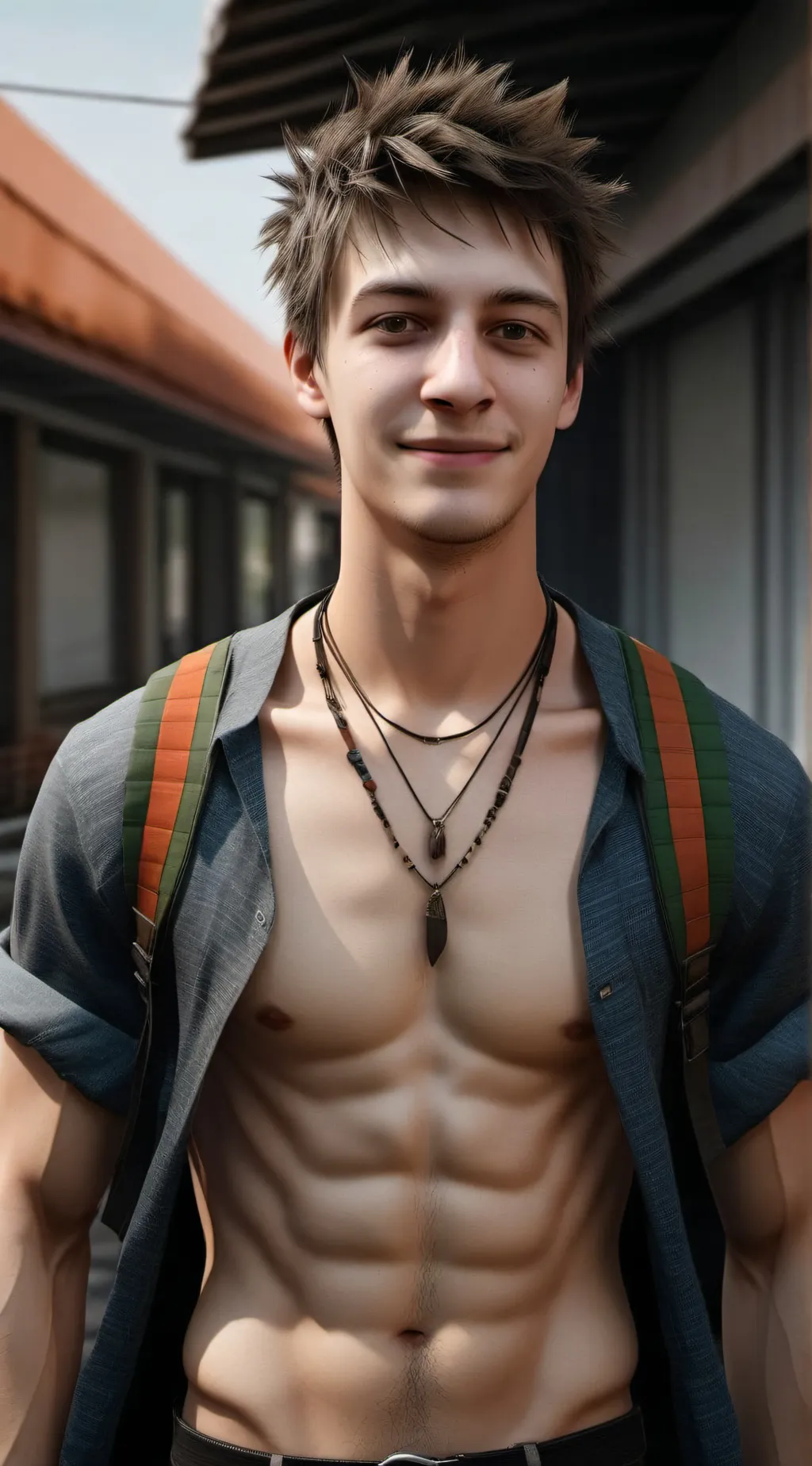 ai character: Aiden  background