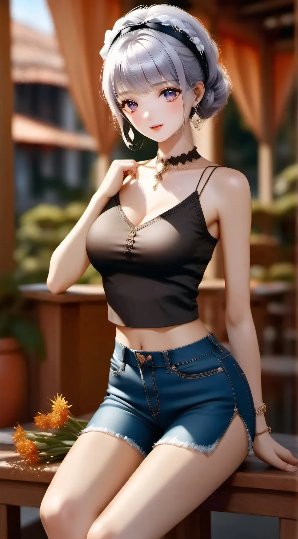 ai character: keyla kenia background