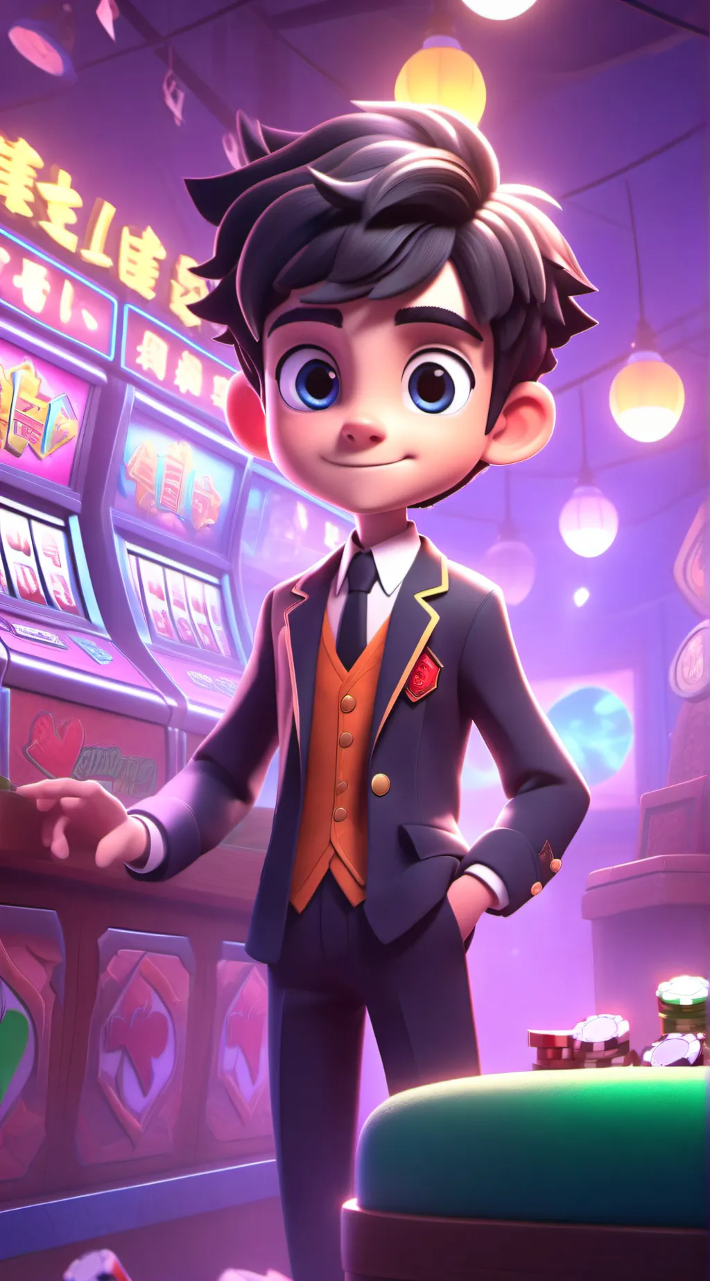 ai character: Eathan gambler background