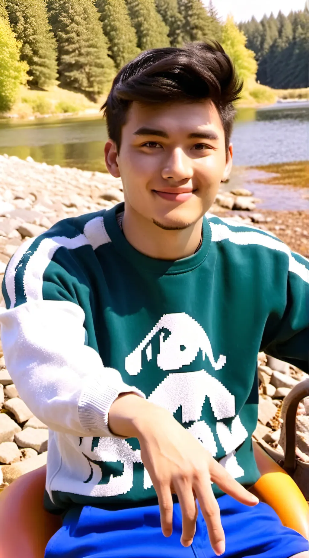 ai character: Noah  background