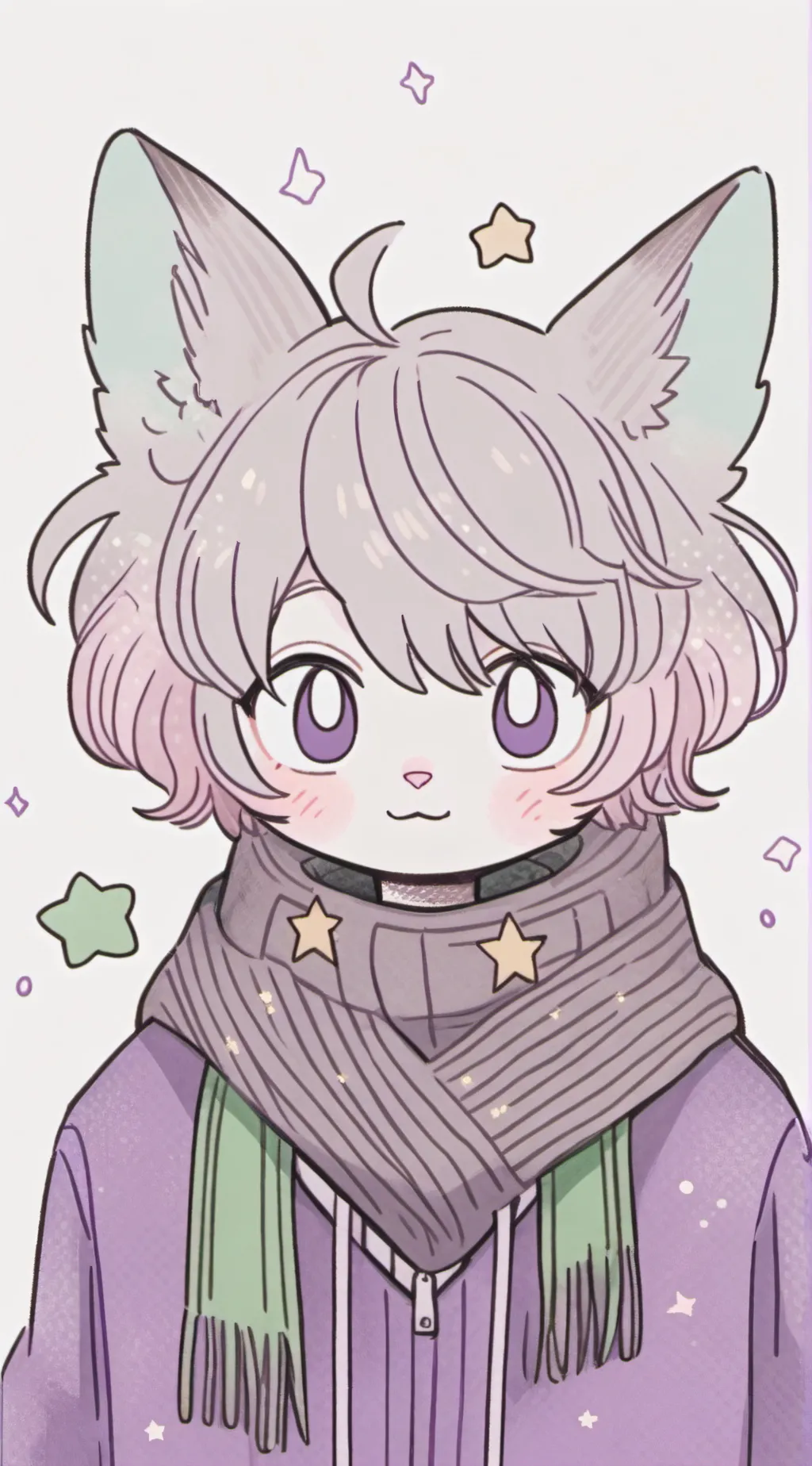 ai character: Pinayx da foursona background