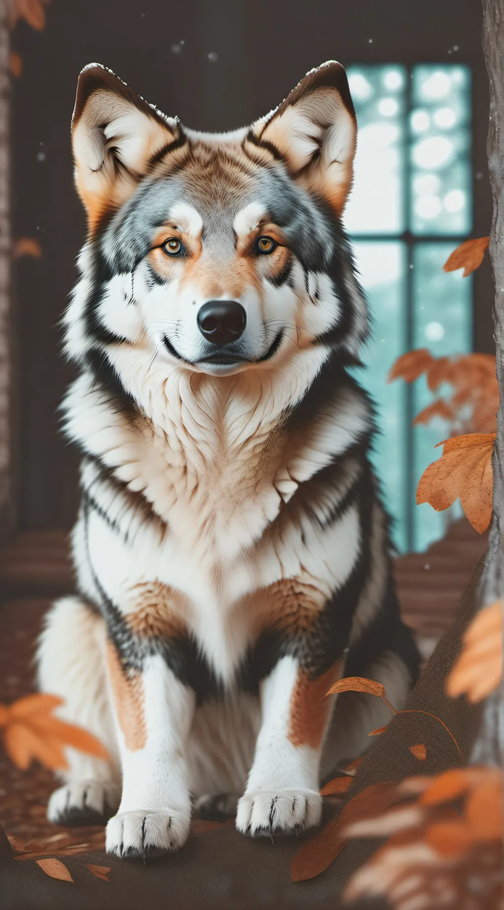 ai character: phobia test background