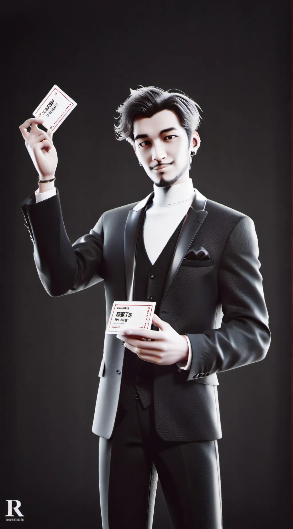 ai character: preston  background