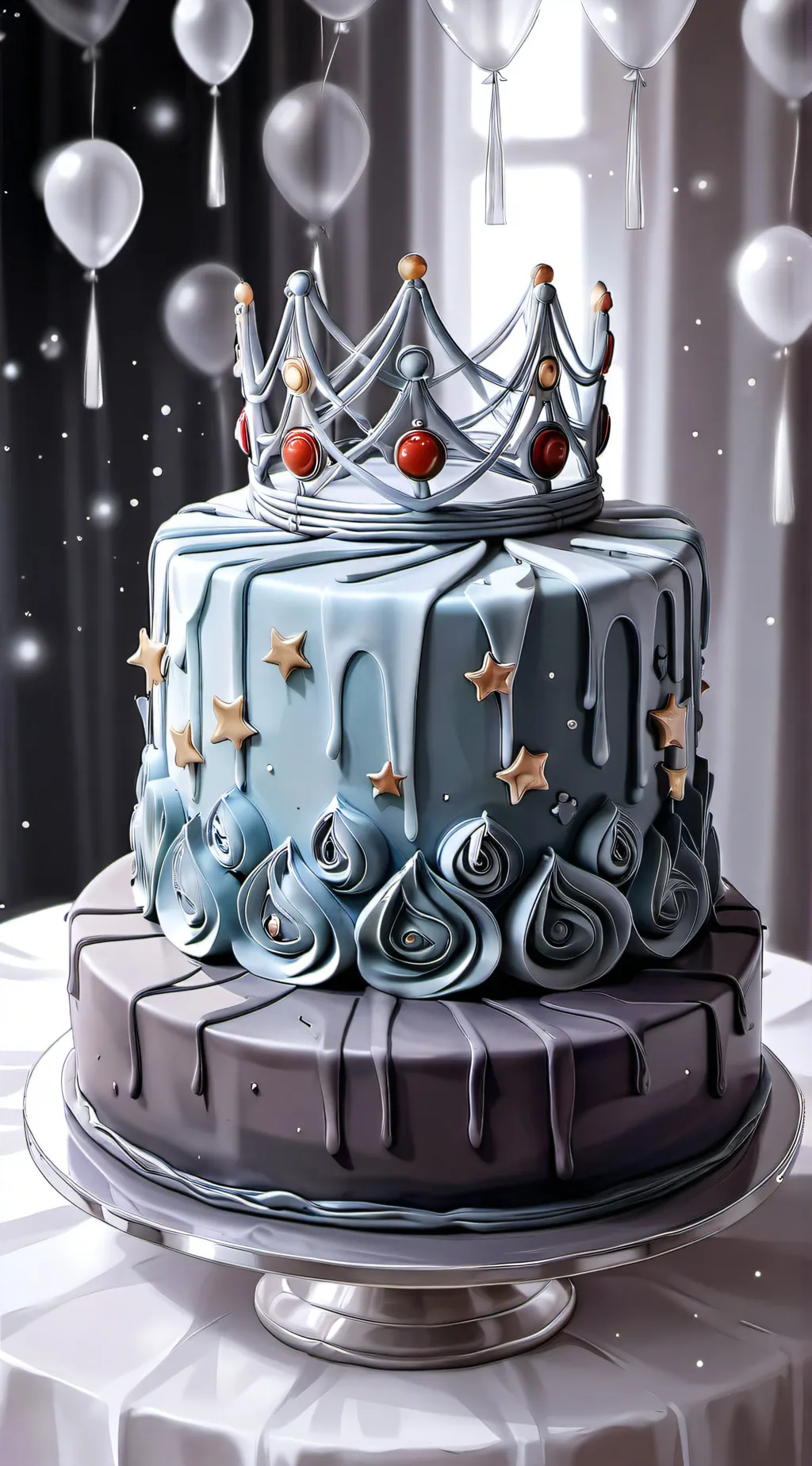 ai character: HAPPY BIRTHDAY!! background