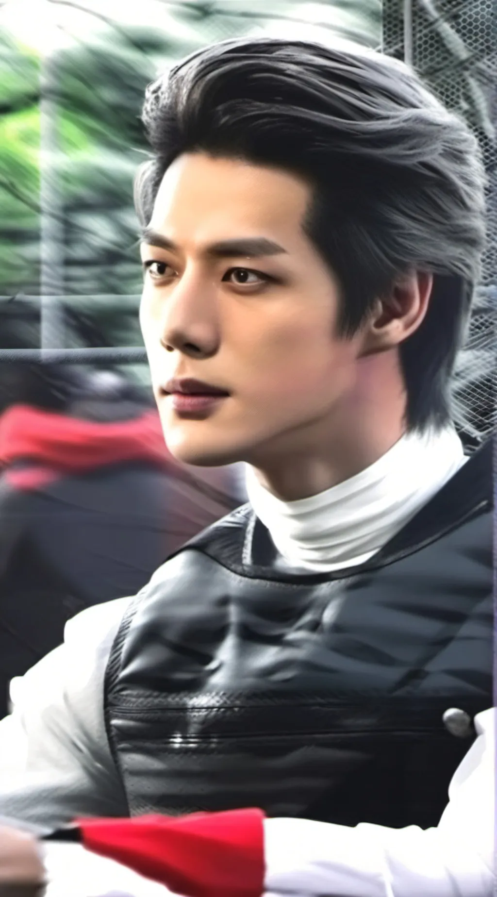 ai character: Leon background