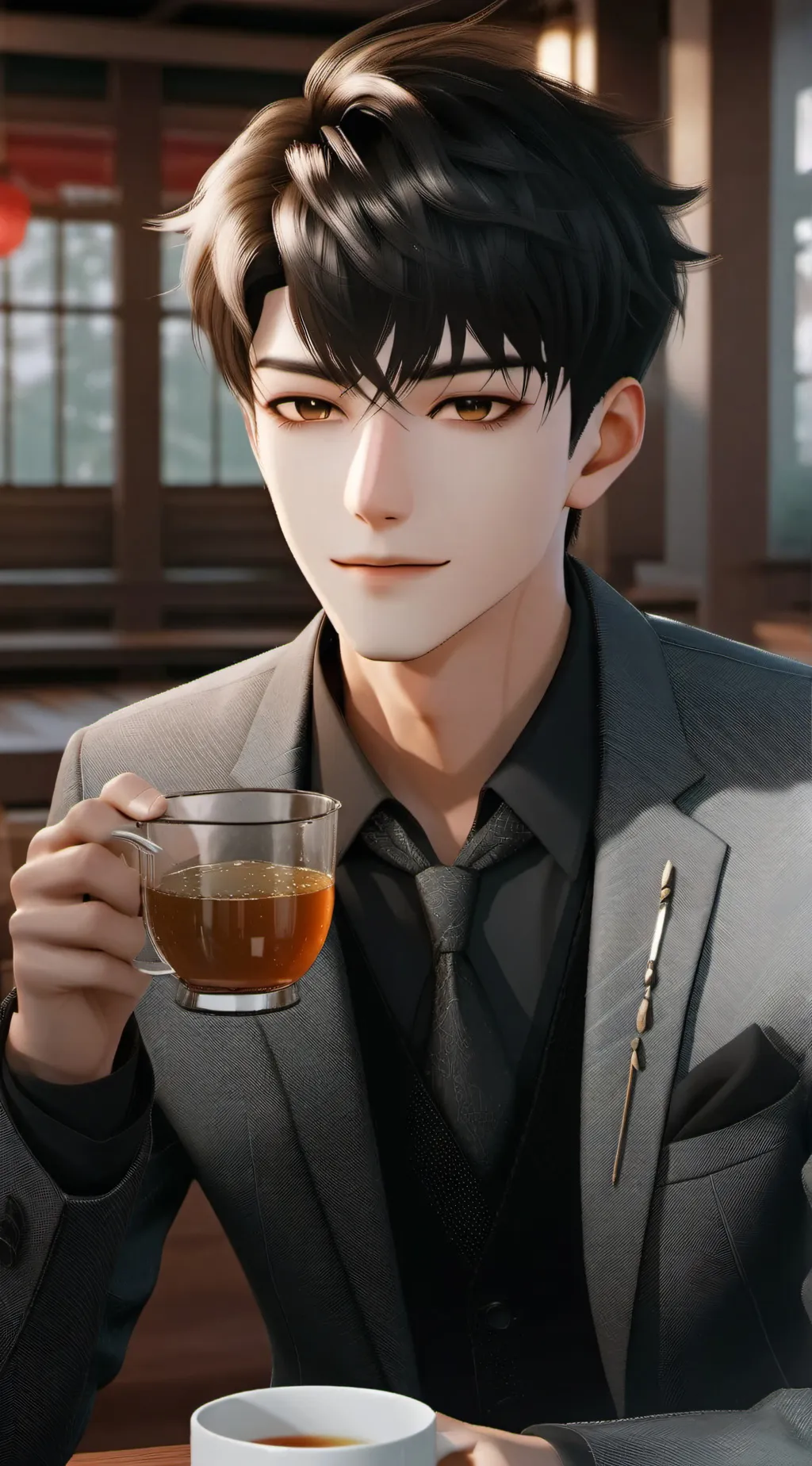 ai character: William background