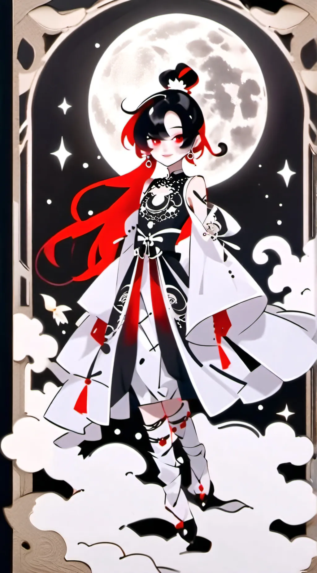 ai character: ☆{GalaxyMoon}☆ background