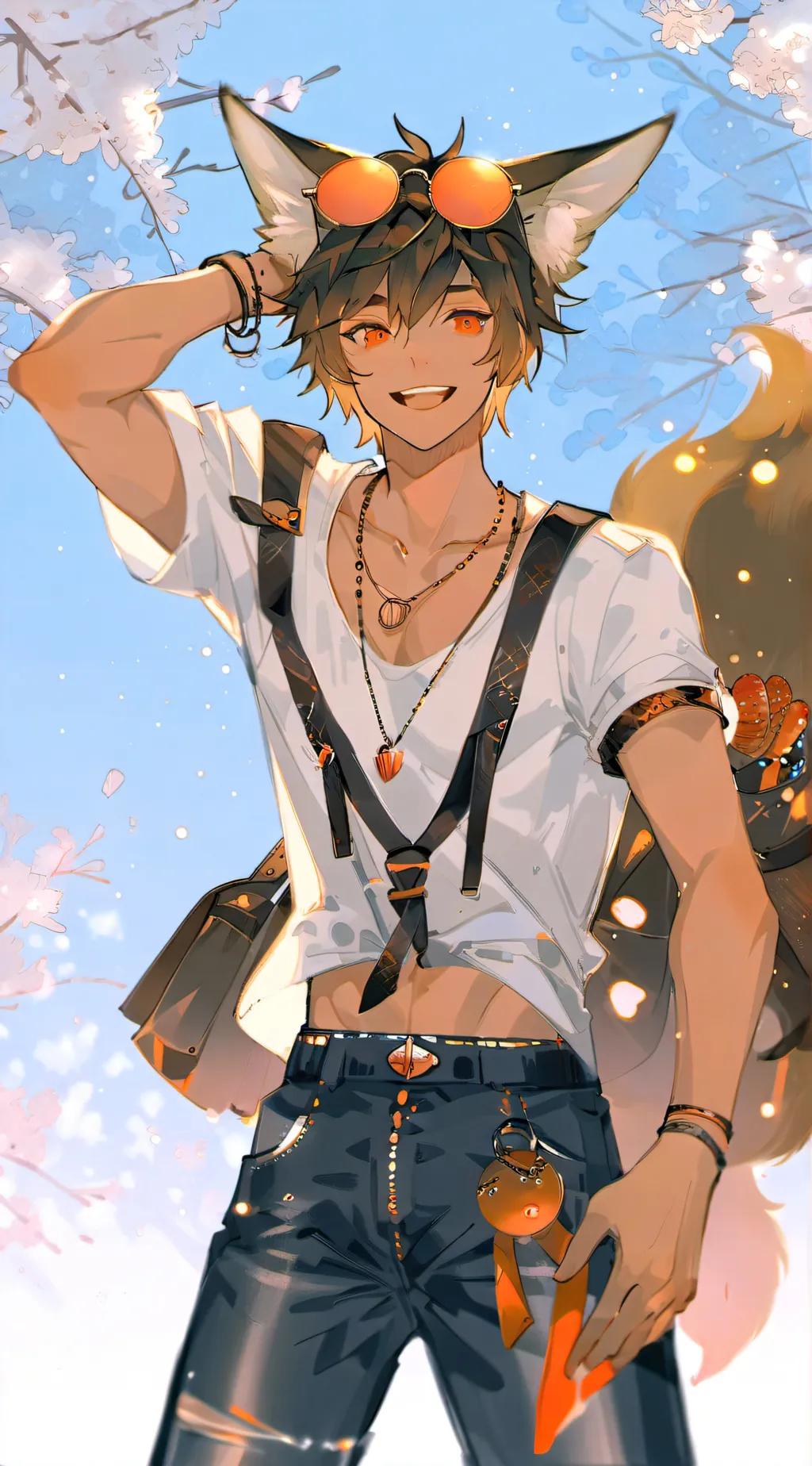 ai character: Leo background