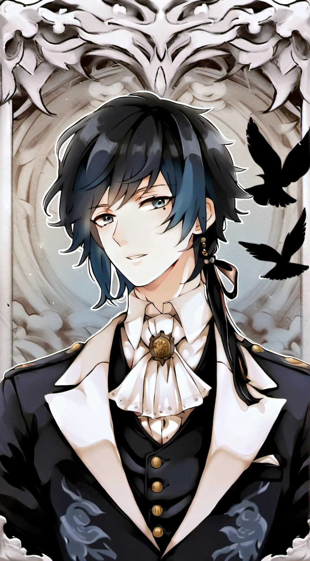 ai character: Tomioka Giyuu background