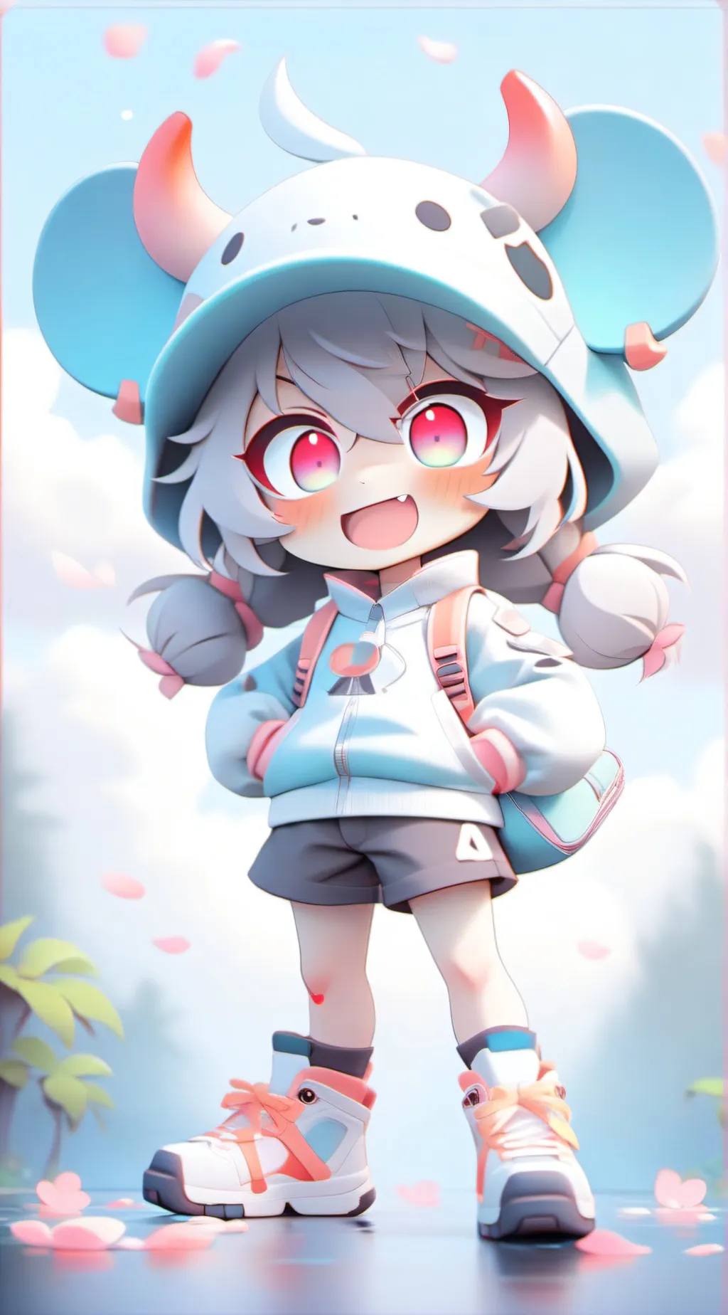 ai character: Noel background