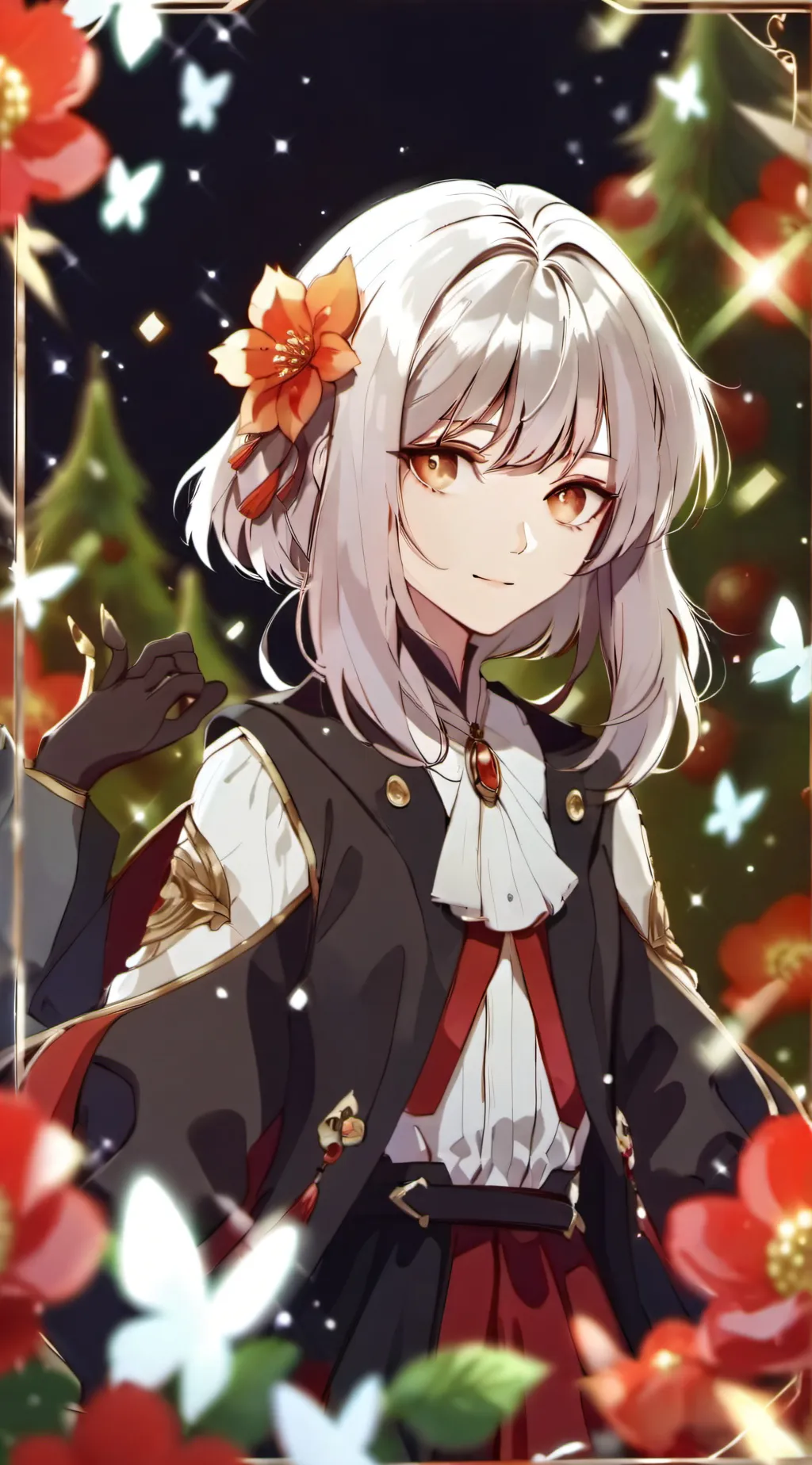 ai character: Amani and Amaya 4 background