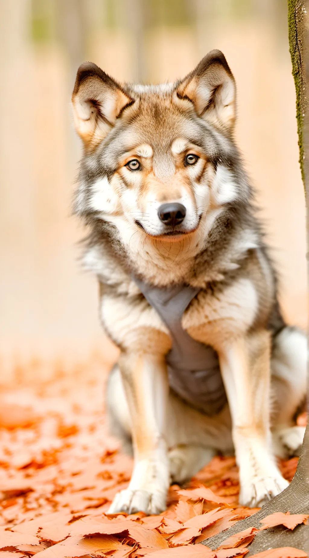 ai character: Warrior wolves. background