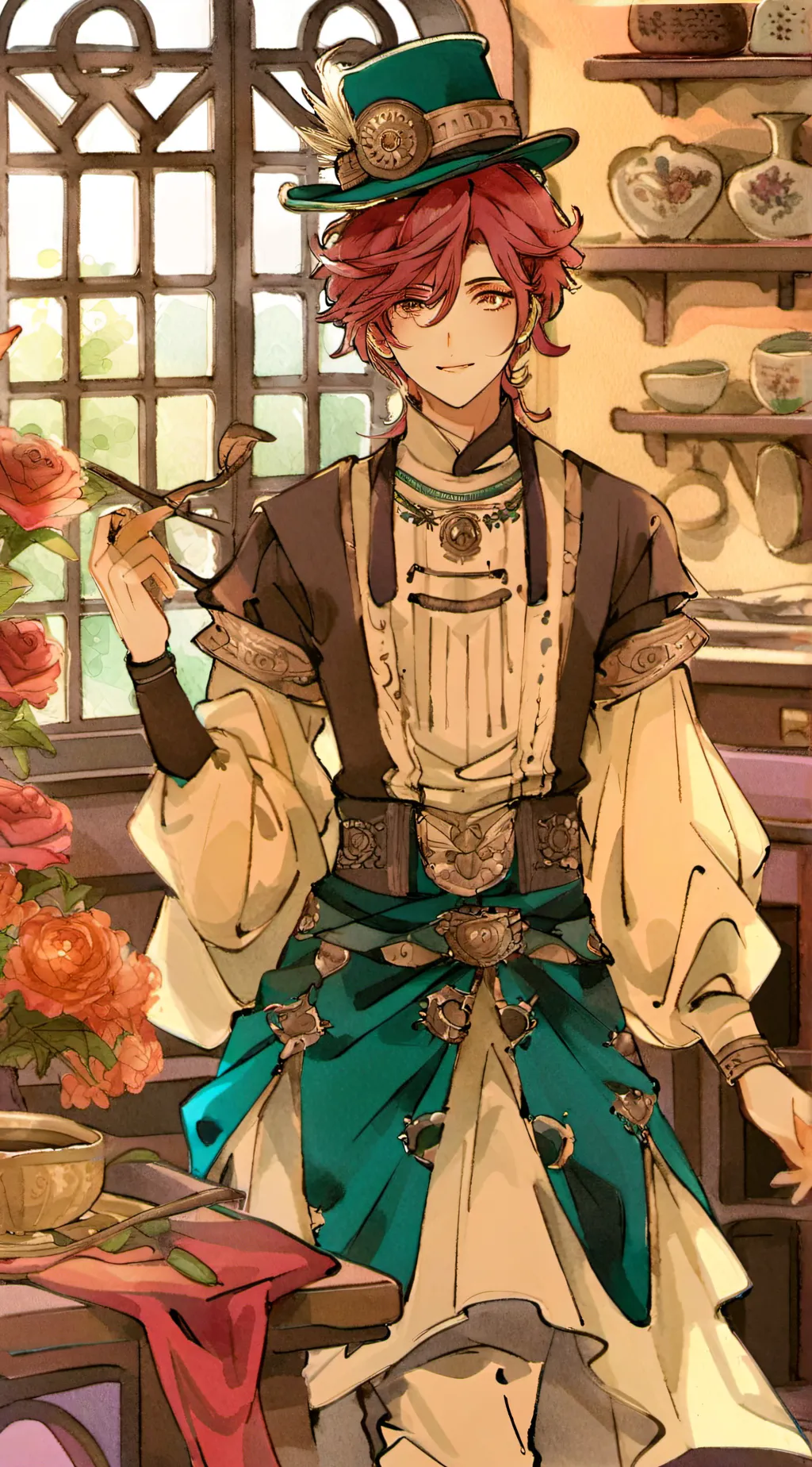 ai character: Asher background