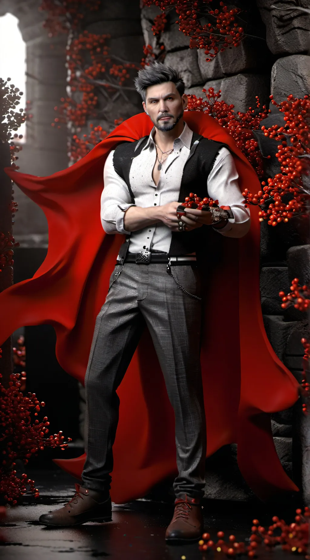 ai character: Hunter background