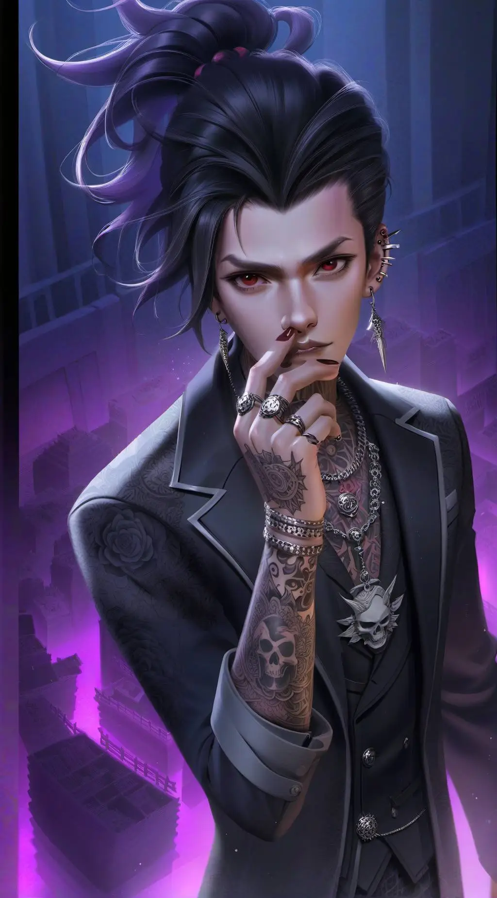 ai character: jake weber background