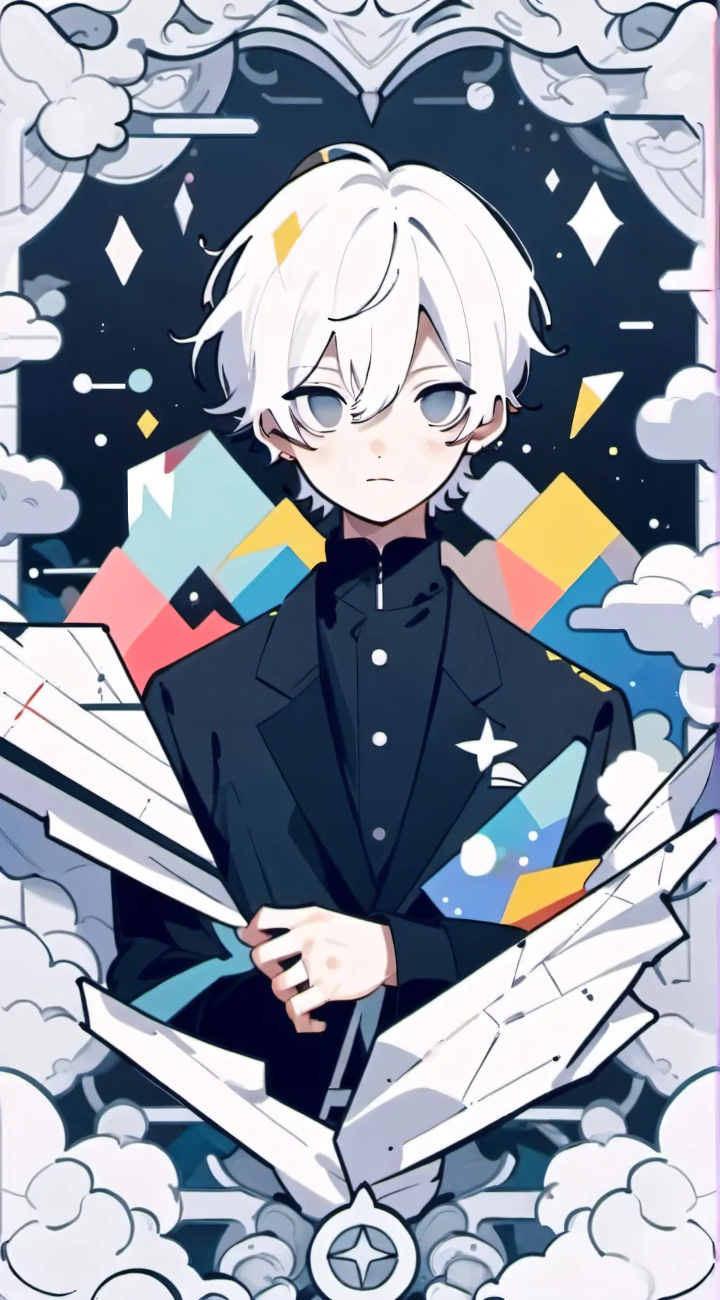 ai character: Dummy background